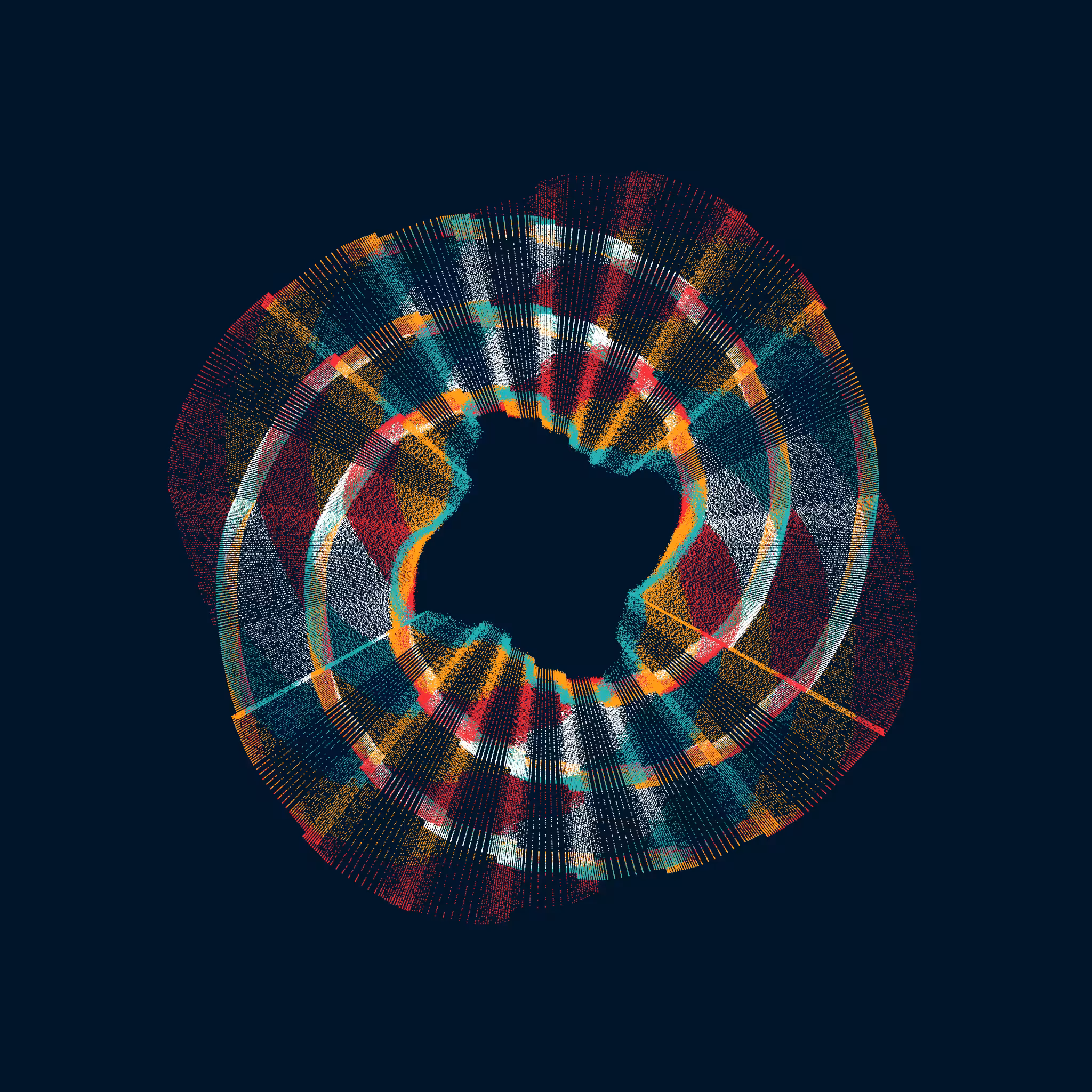 CIRCULAR MURMURATIONS #41