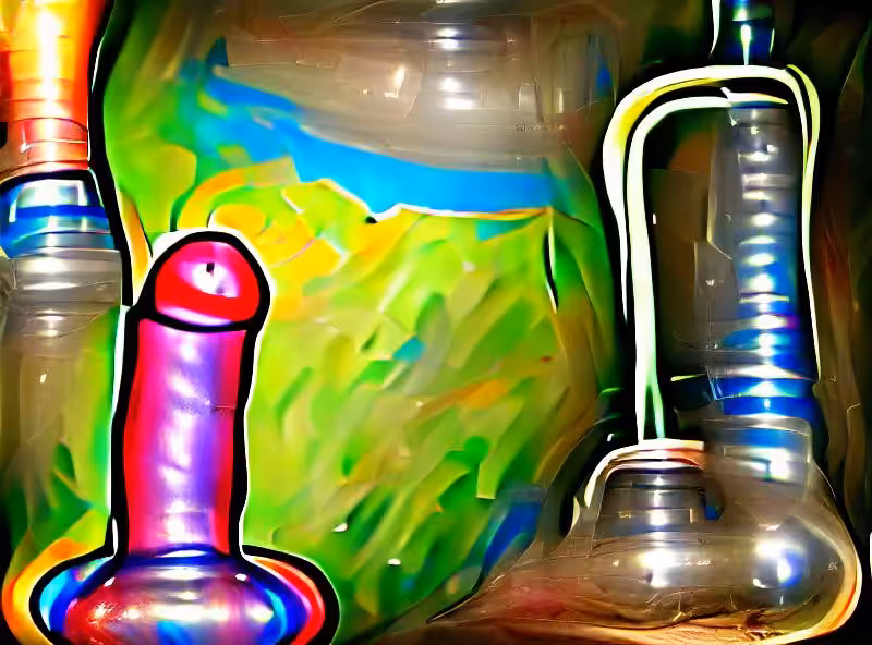 it's my dick in a bong!