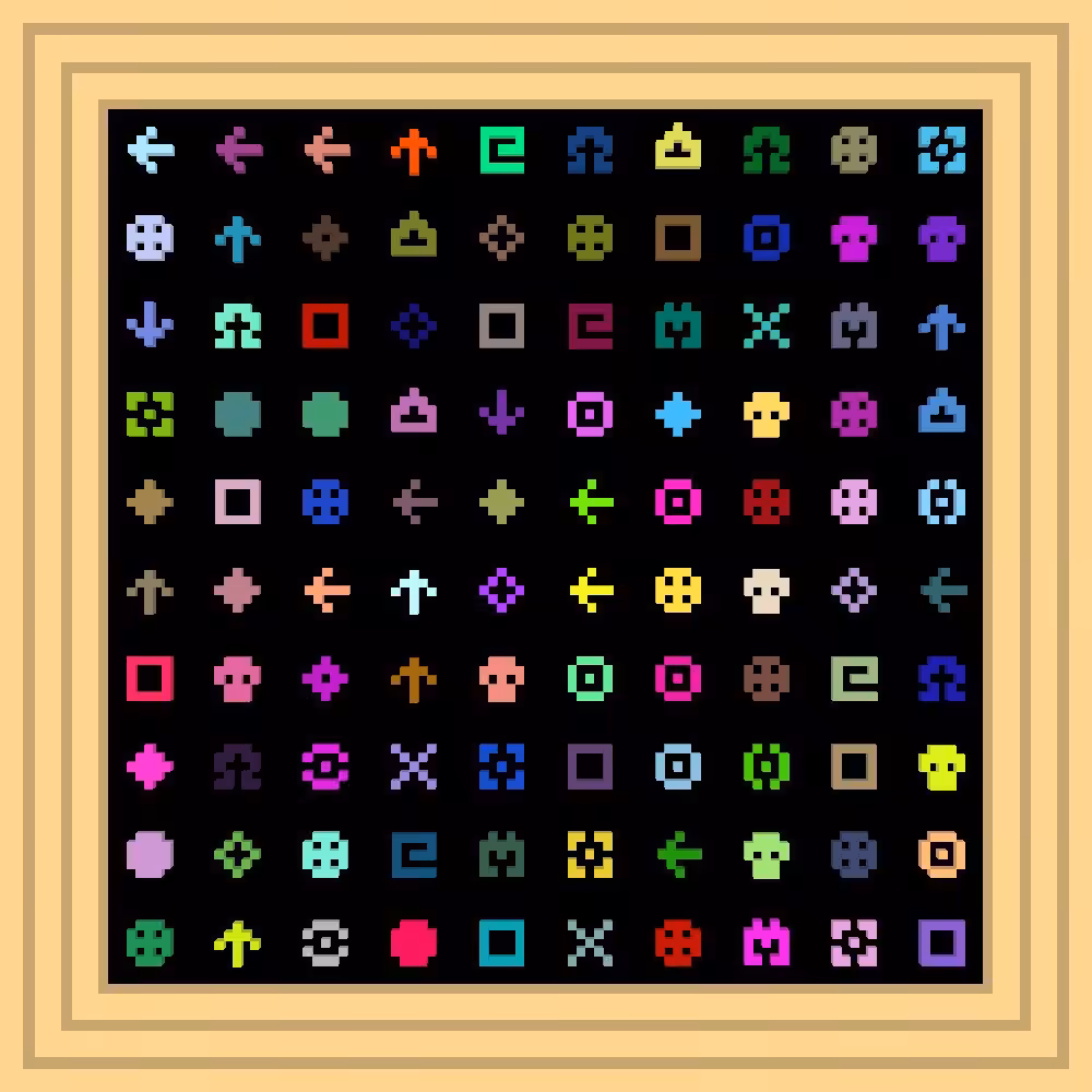 Speak Friend and enter! :: Procedural Symbols #35/1000