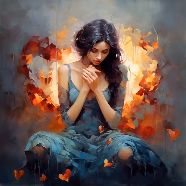 alone girl