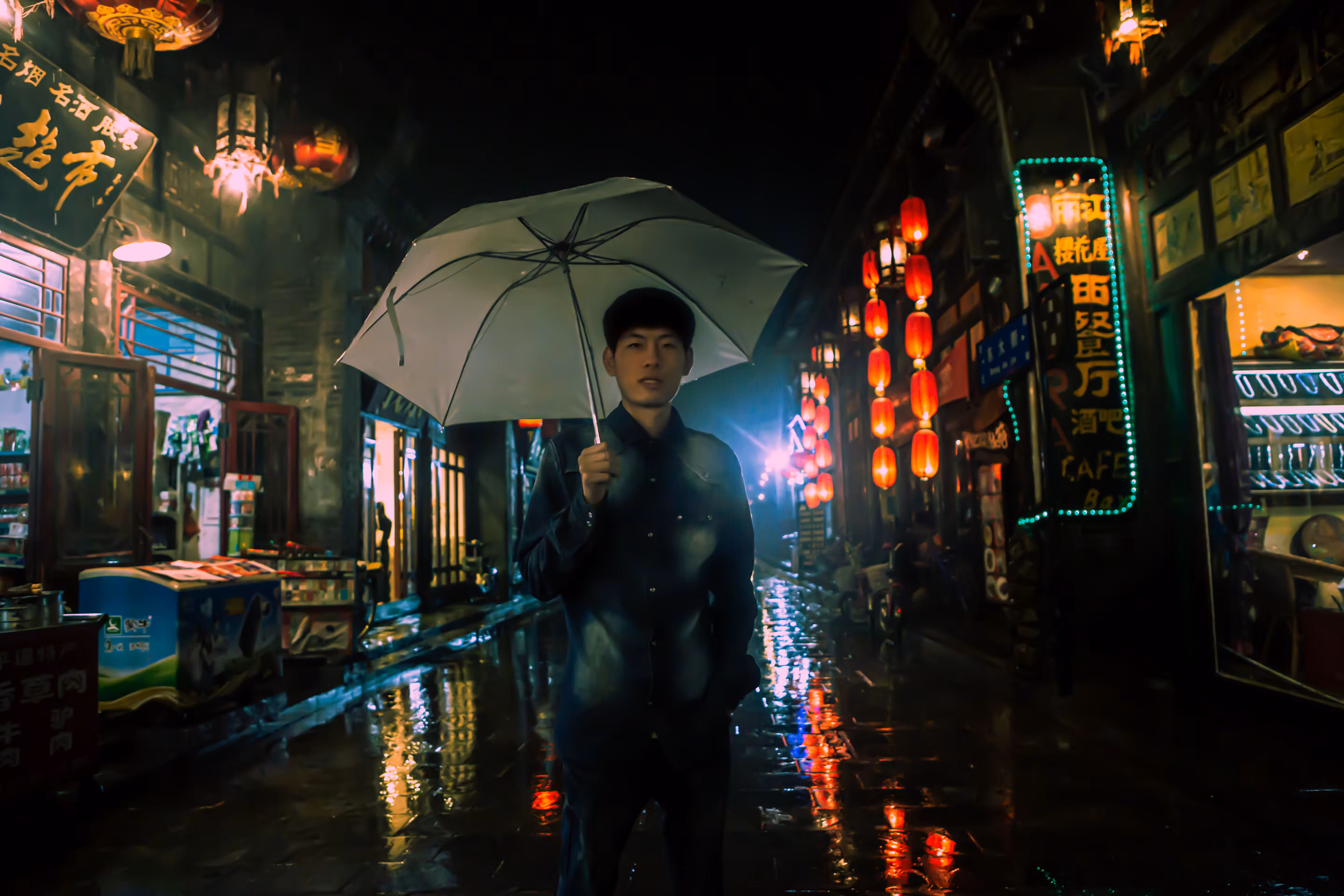 Rain in Ping Yao