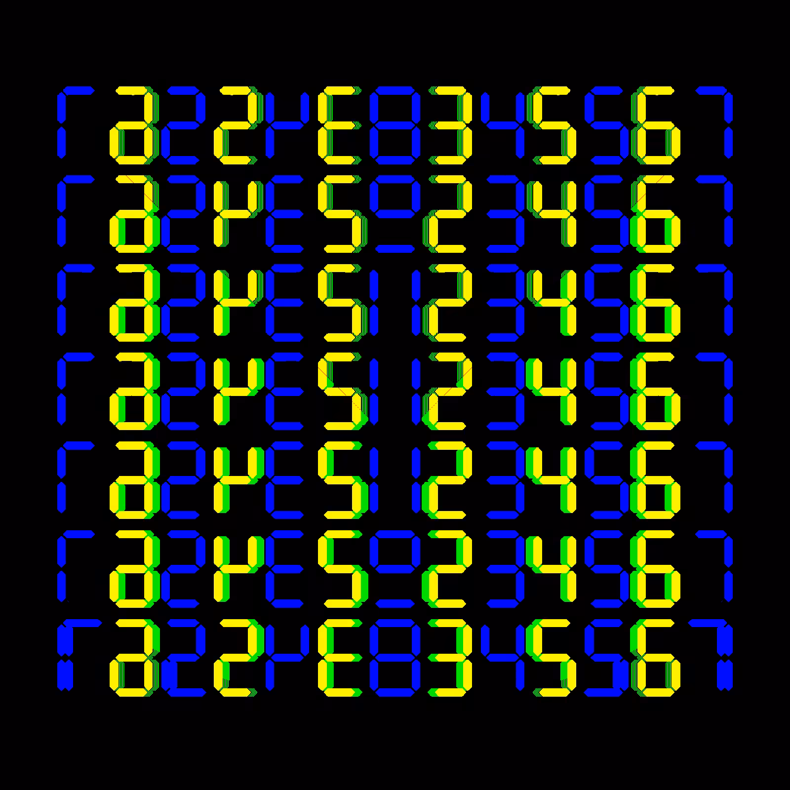 Digits #108