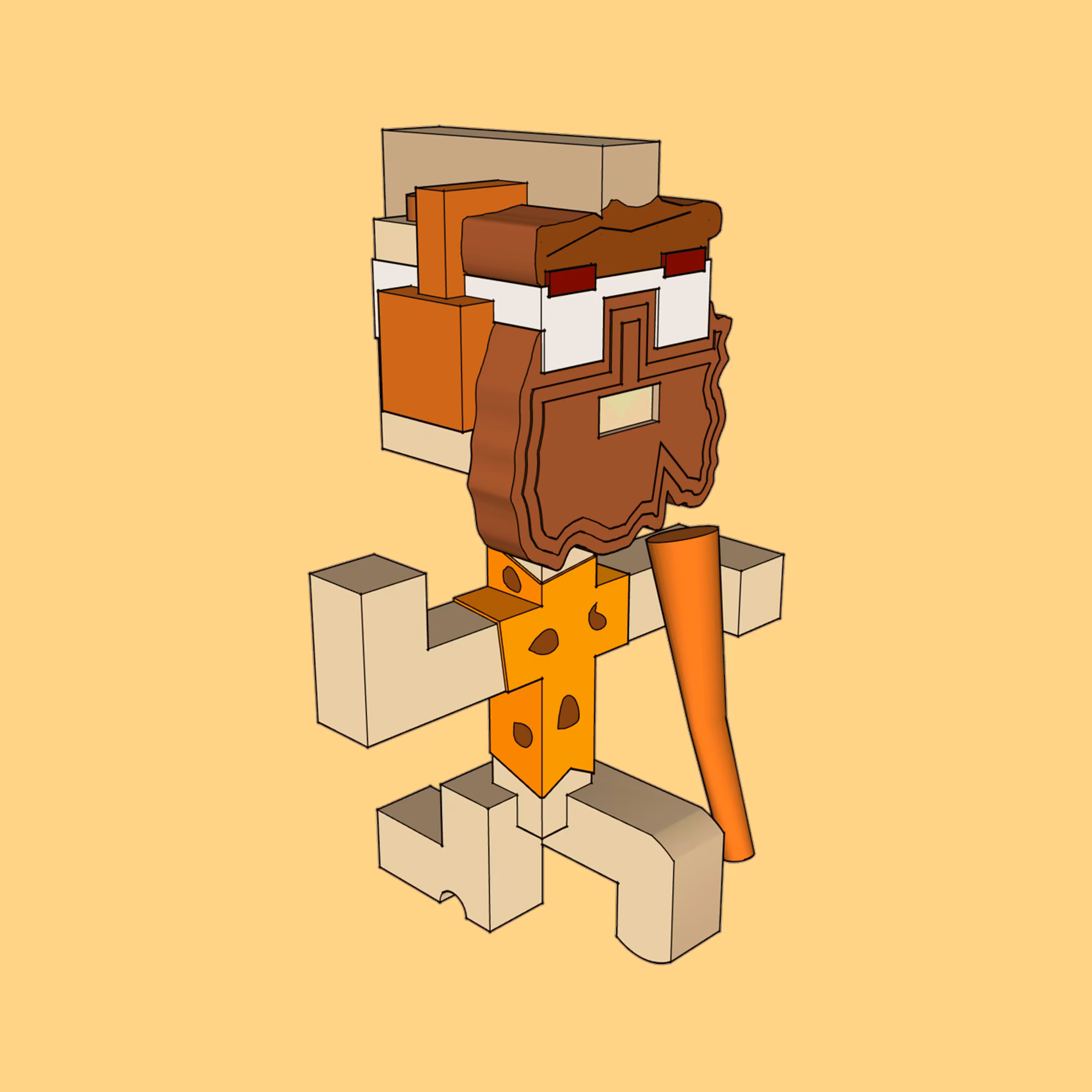 BrickBeads #5003 - CaveBeard