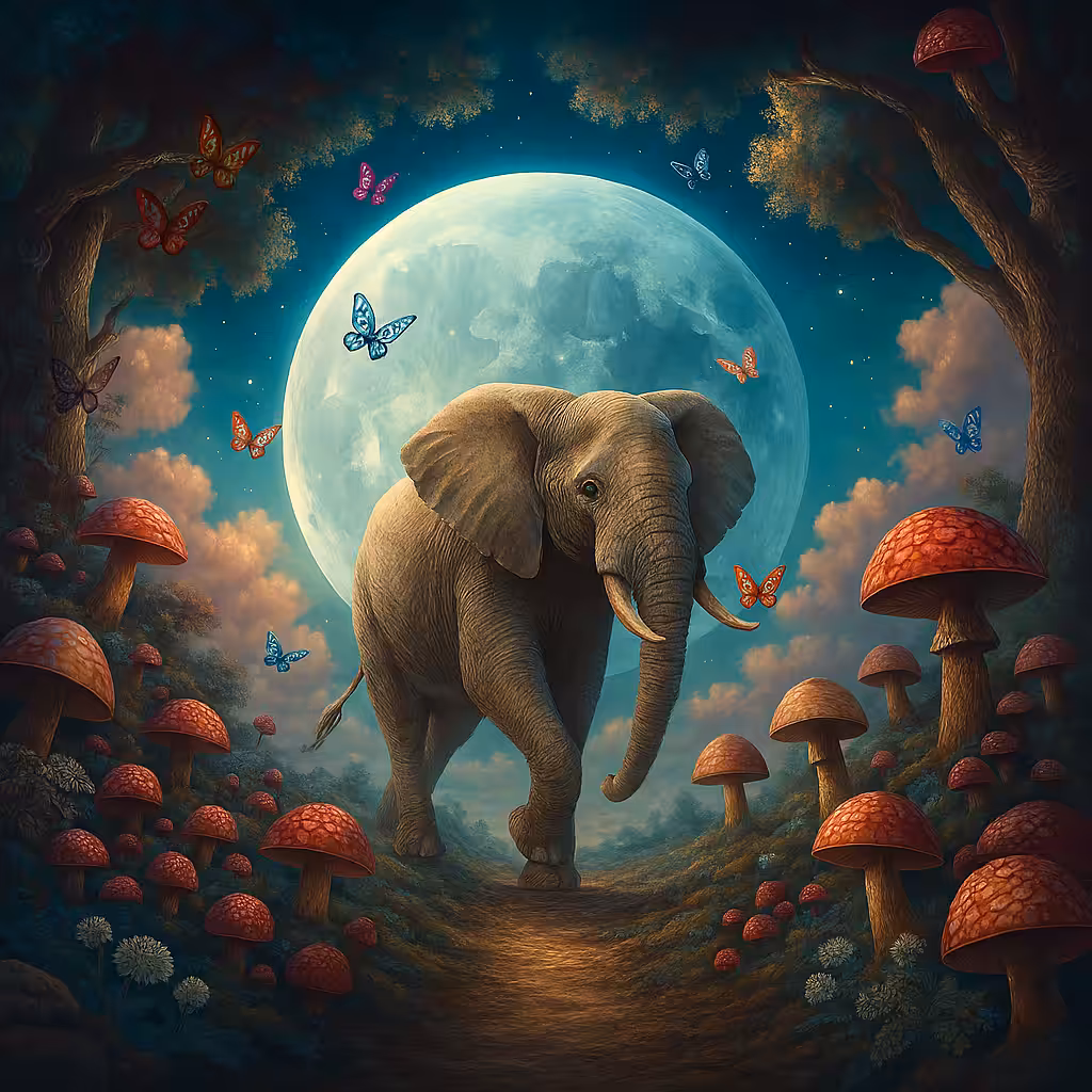 Elephant in Wonderland