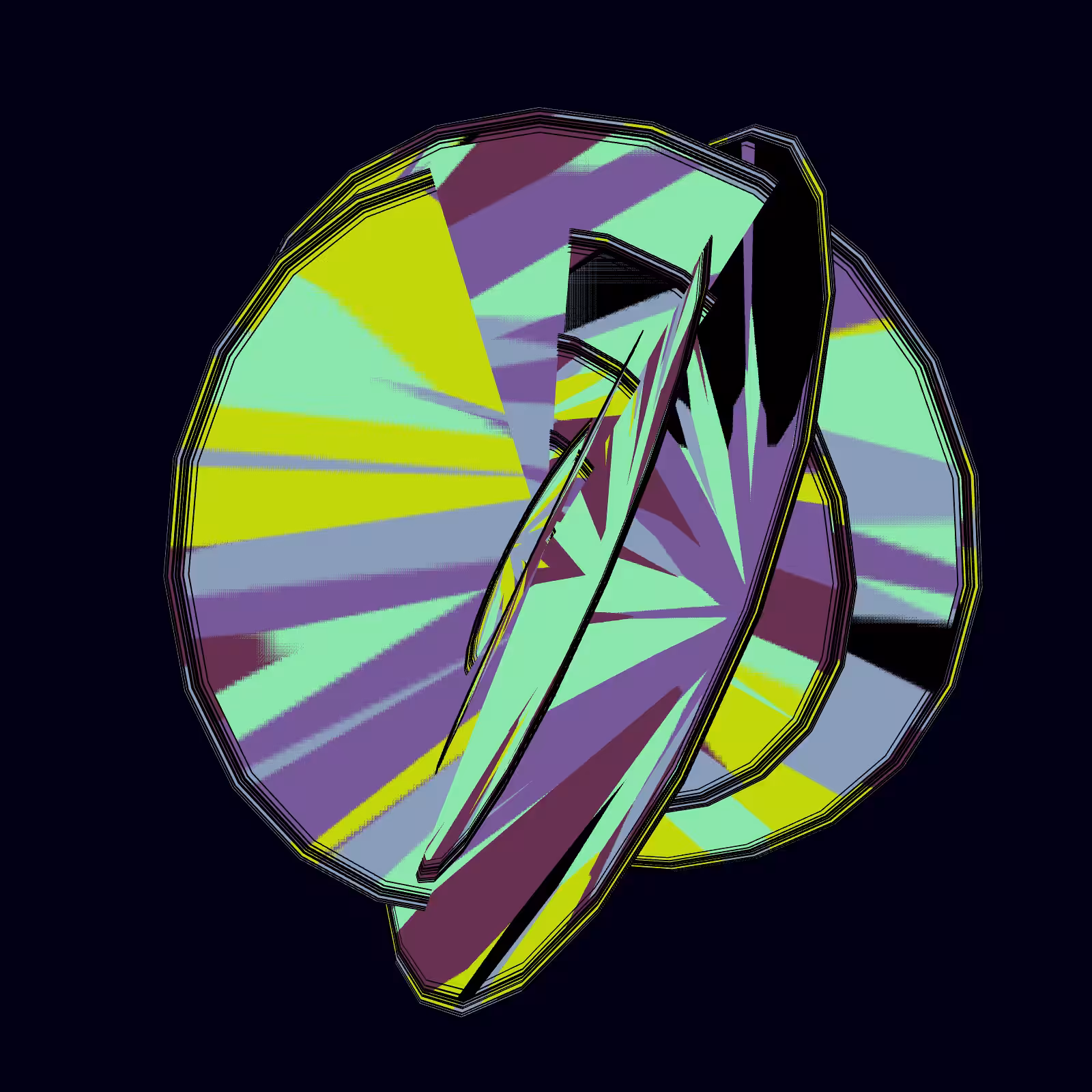 Circular reflectors #10