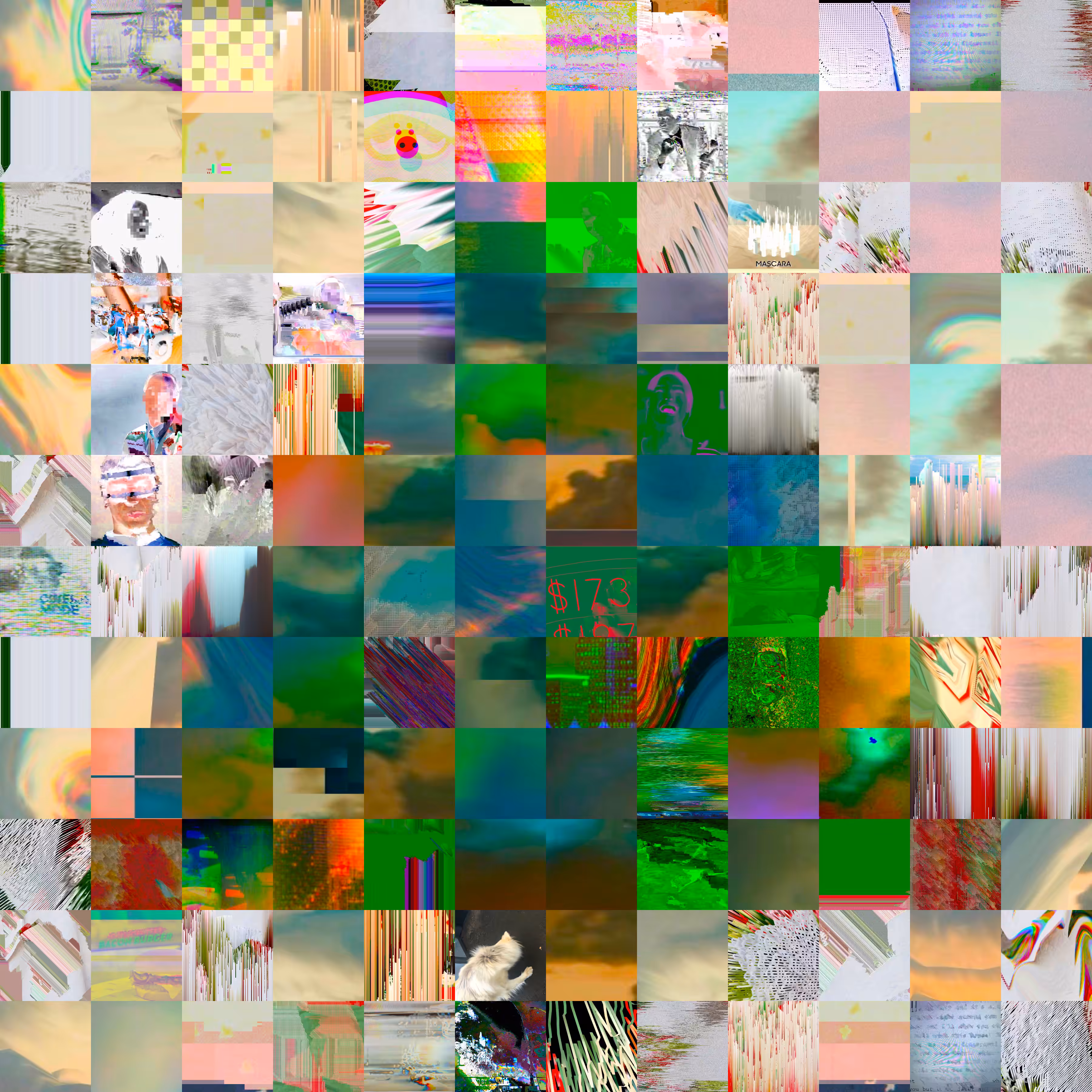 2021 Christmas Glitch Quilt 14