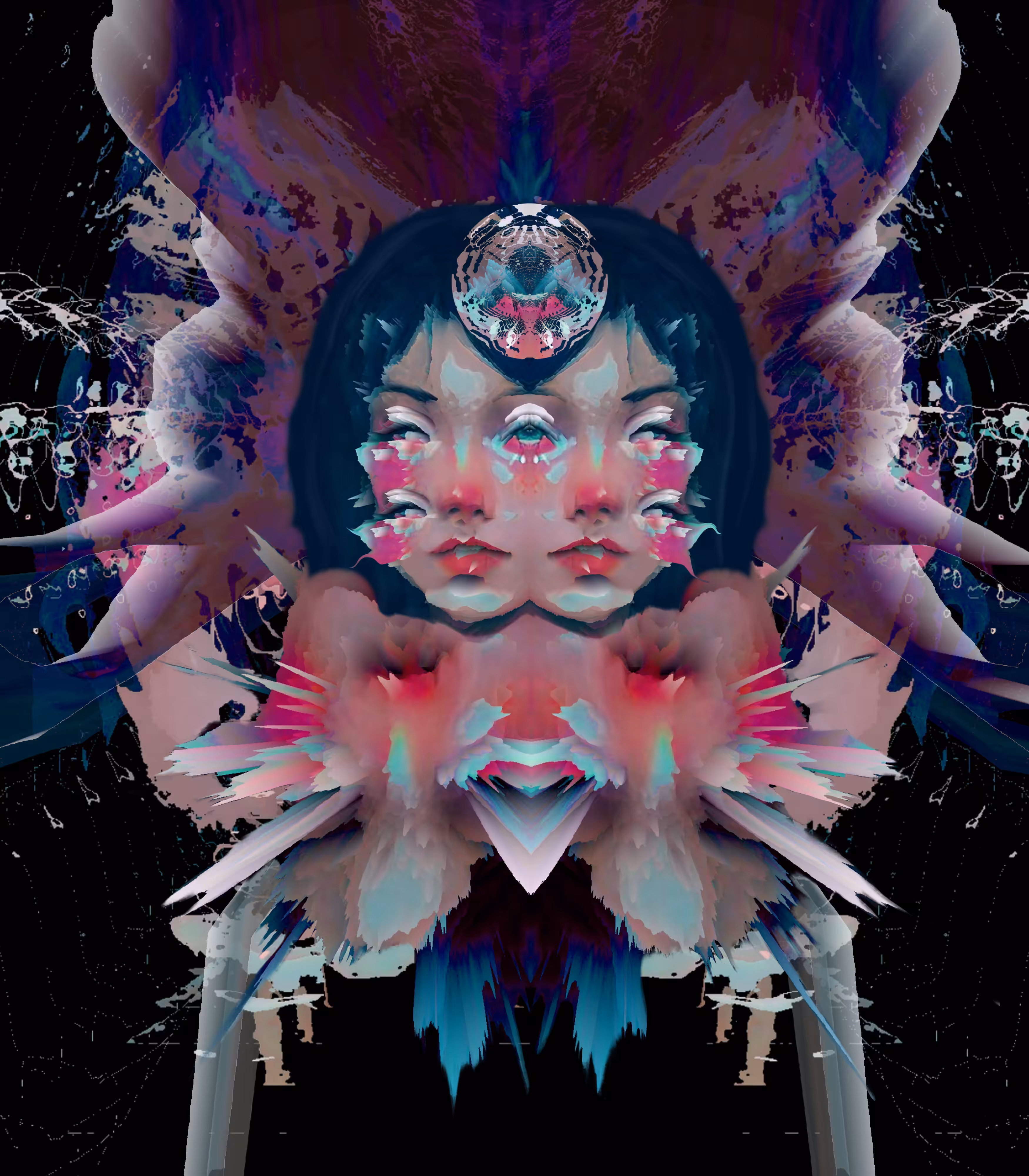 Multiple Facegasms 01