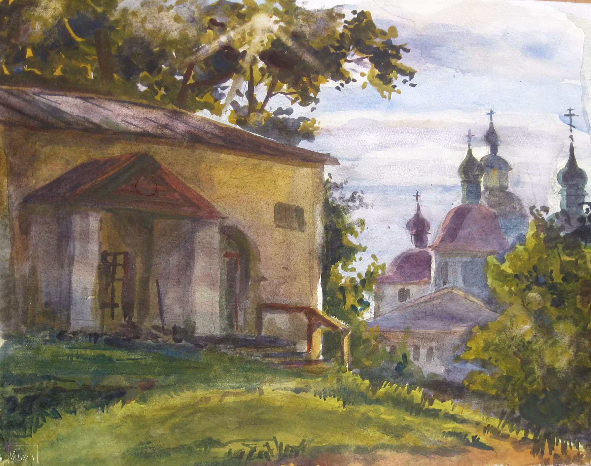 Morning in the Monastery