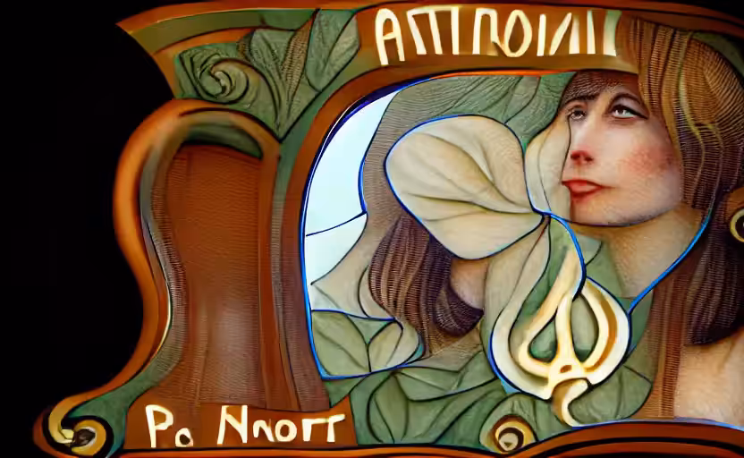 Art Nouveau Portrait 12