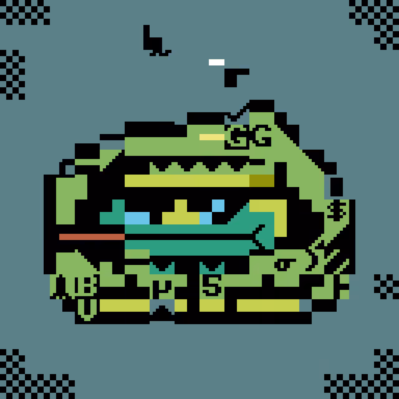 ASCII CrypToadz #1459