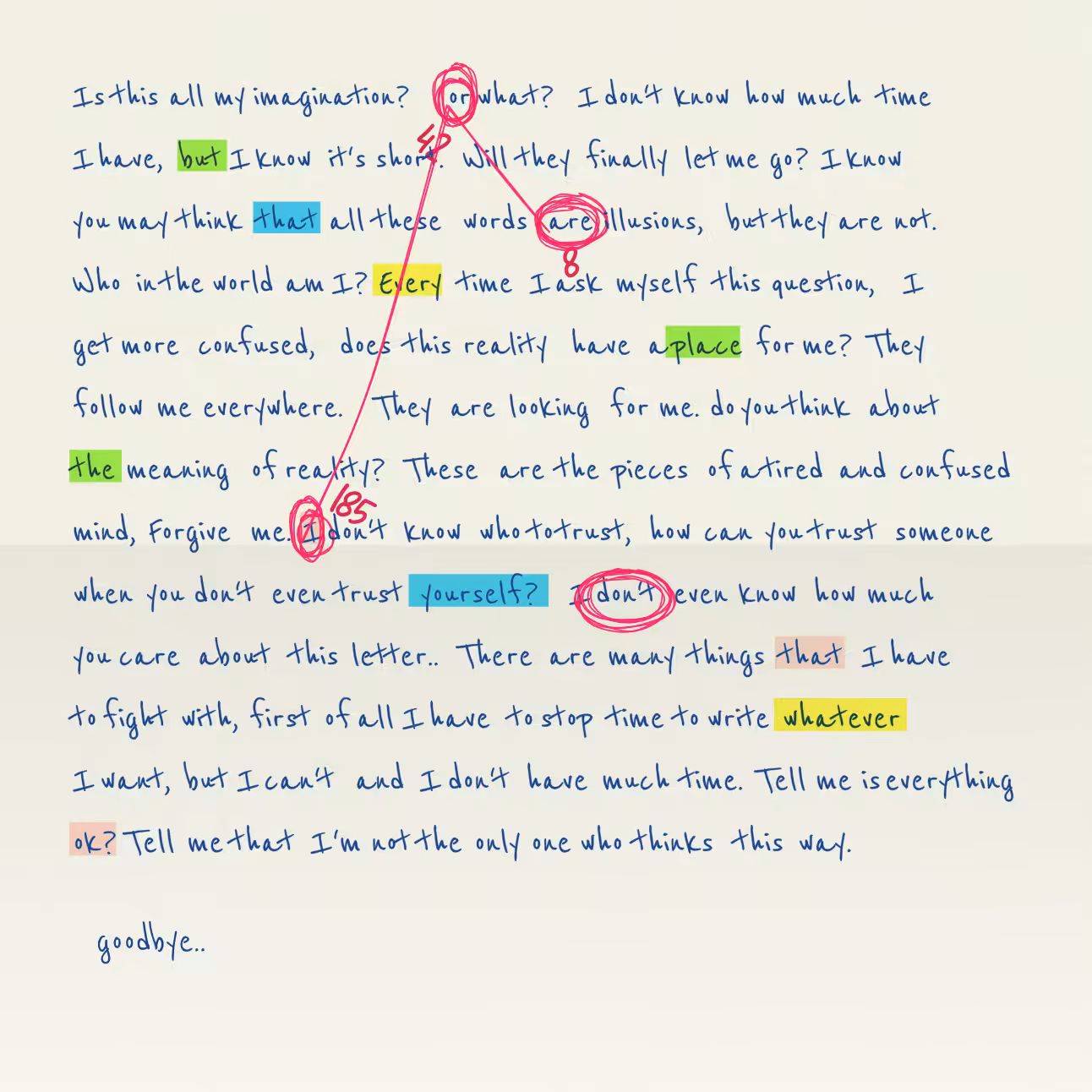 Conspiracy Theory Vol.2: a letter #45