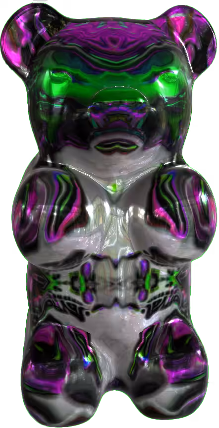 LSD Gummy Bear PFP B-Sides AR Model #92