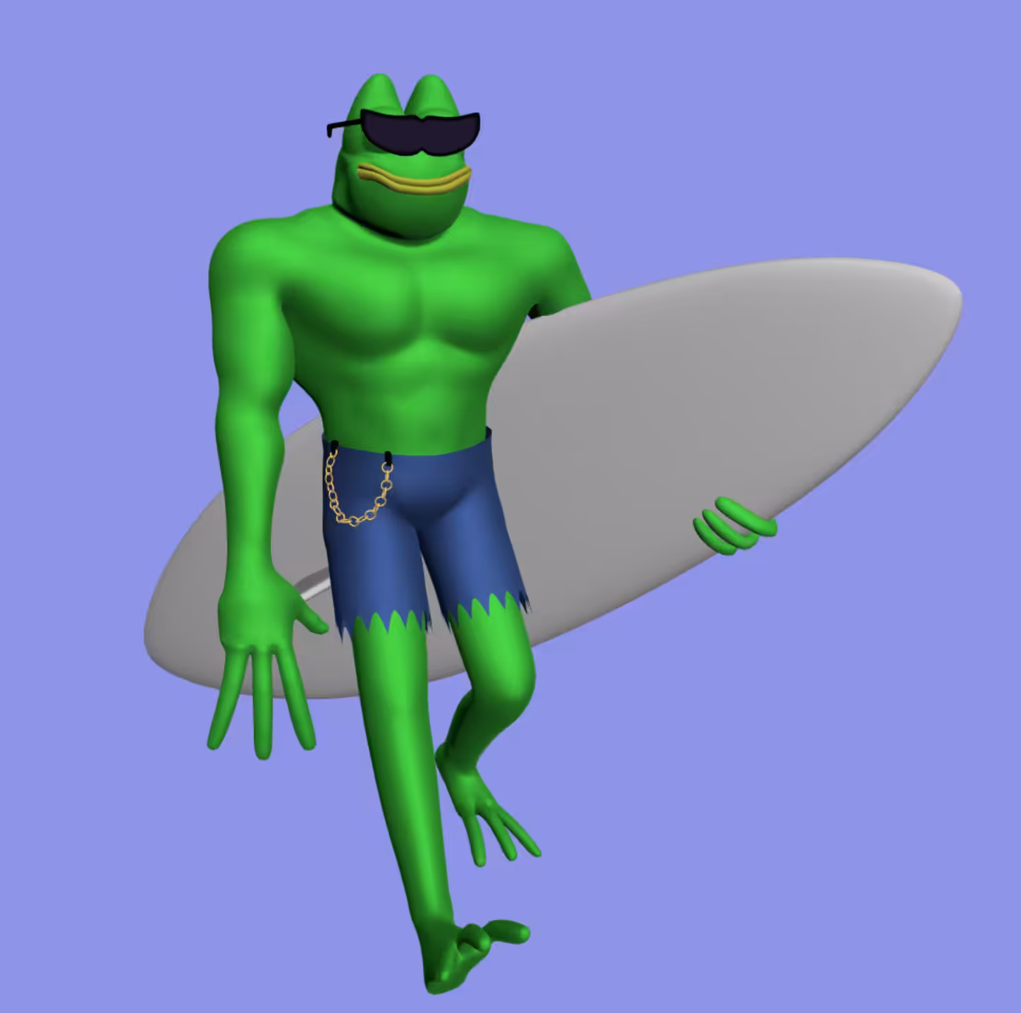 Surfer Bootlegger 3D