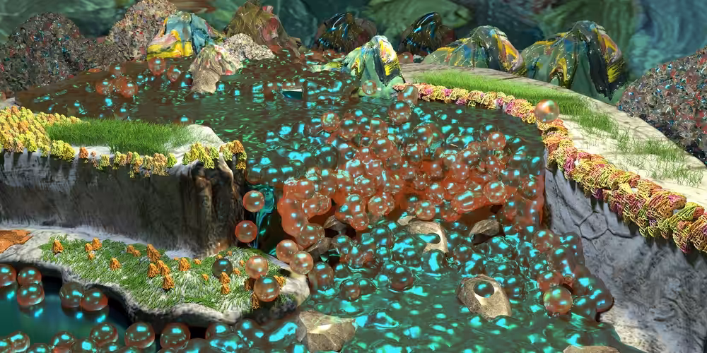 Digital Waterfall #1