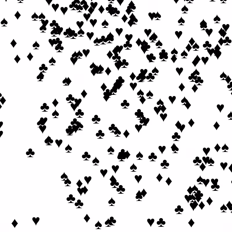 SPADES HEARTS DIAMONDS CLUBS #6
