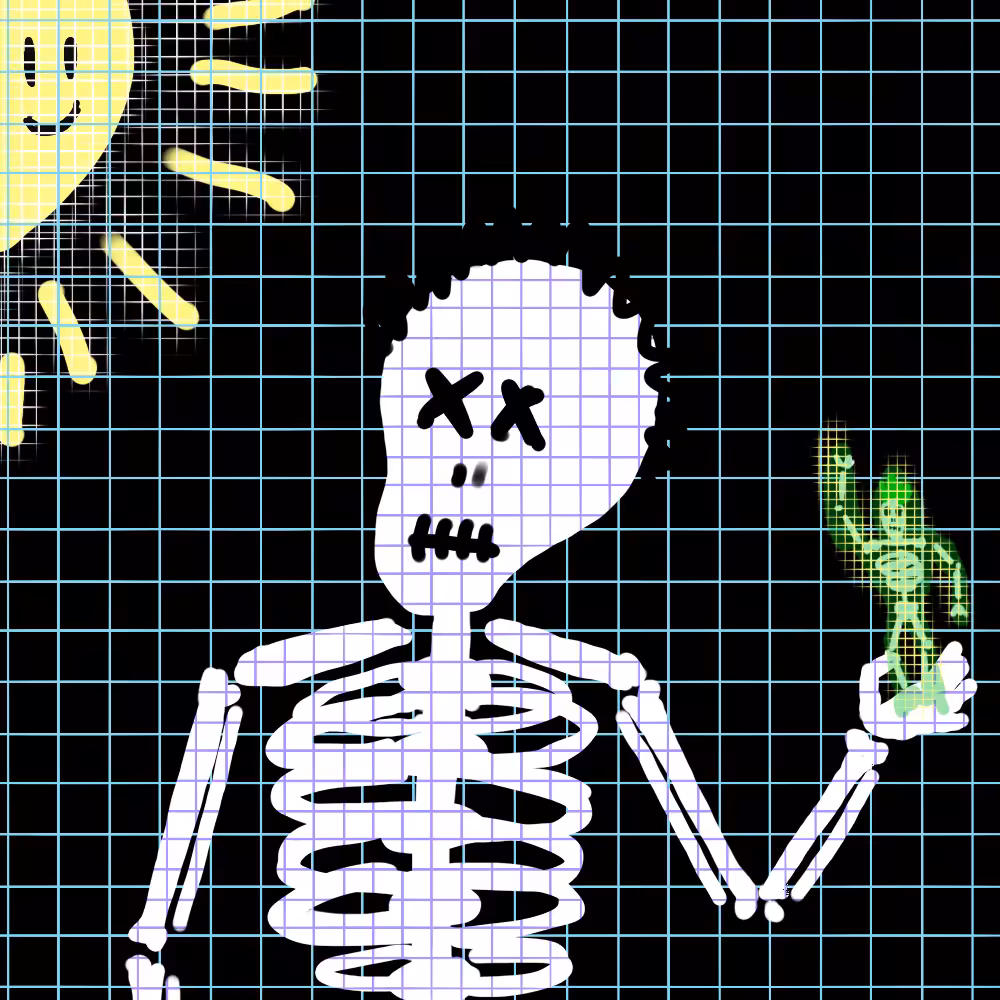 LOW EFFORT SKULLETTI #235