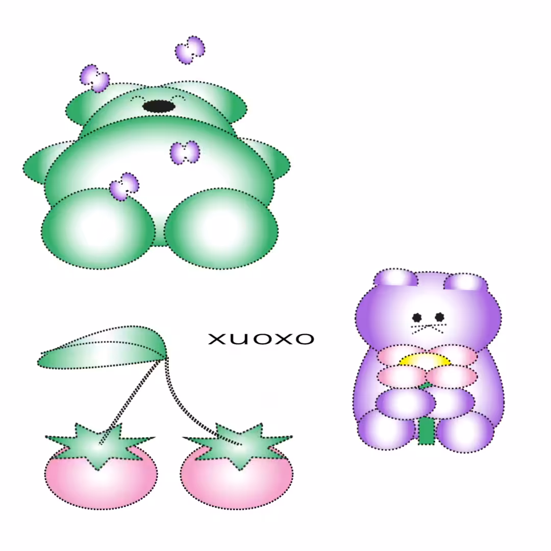 Xu0xo Living Stickers
