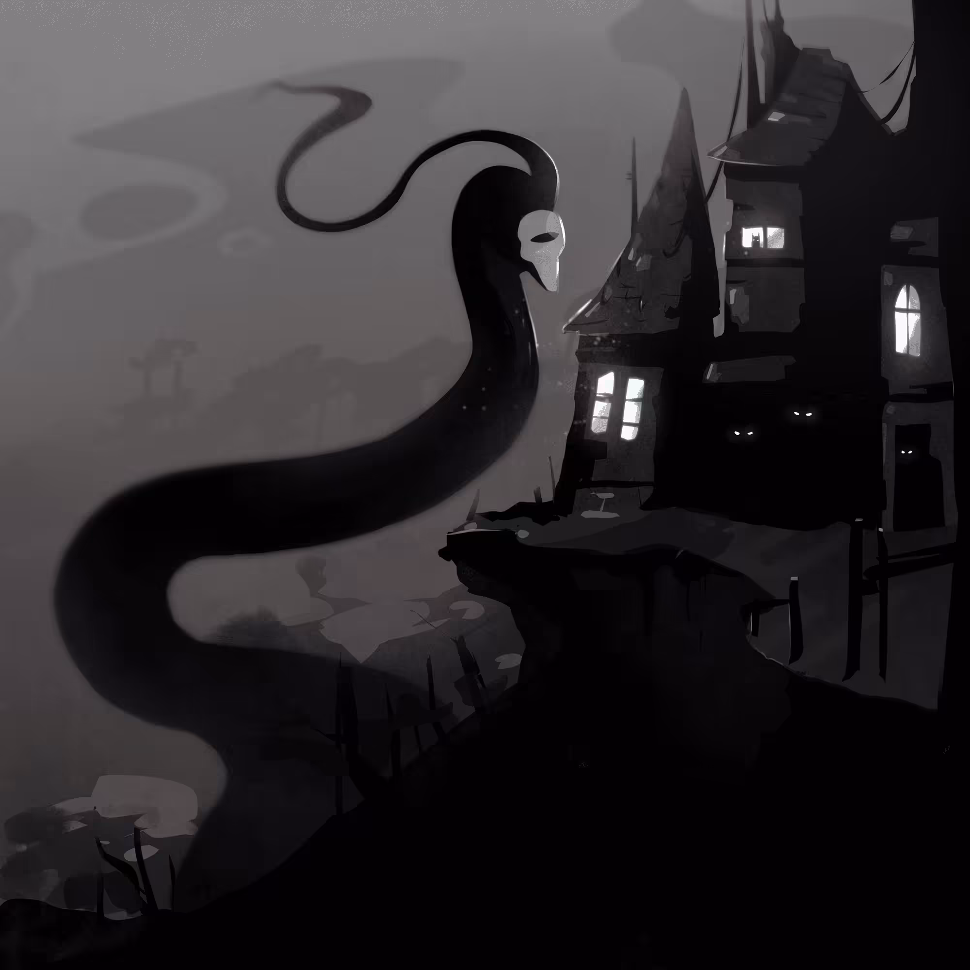 ◈ H o r r o r ◈ Visitor in town