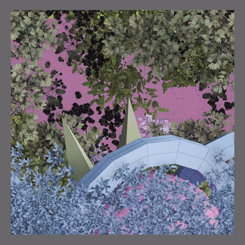 Geo-forest #3dart #44