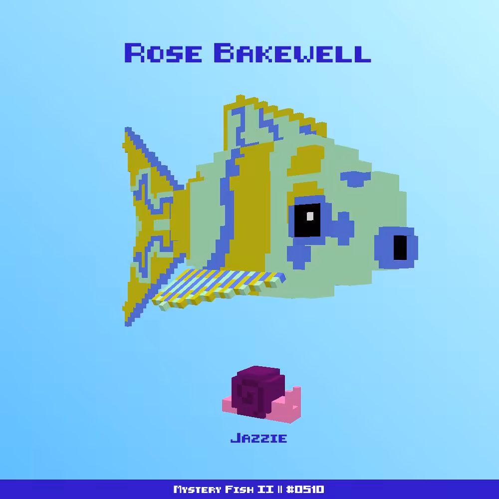 Rose Bakewell :: Mystery Fish 0510/1000 