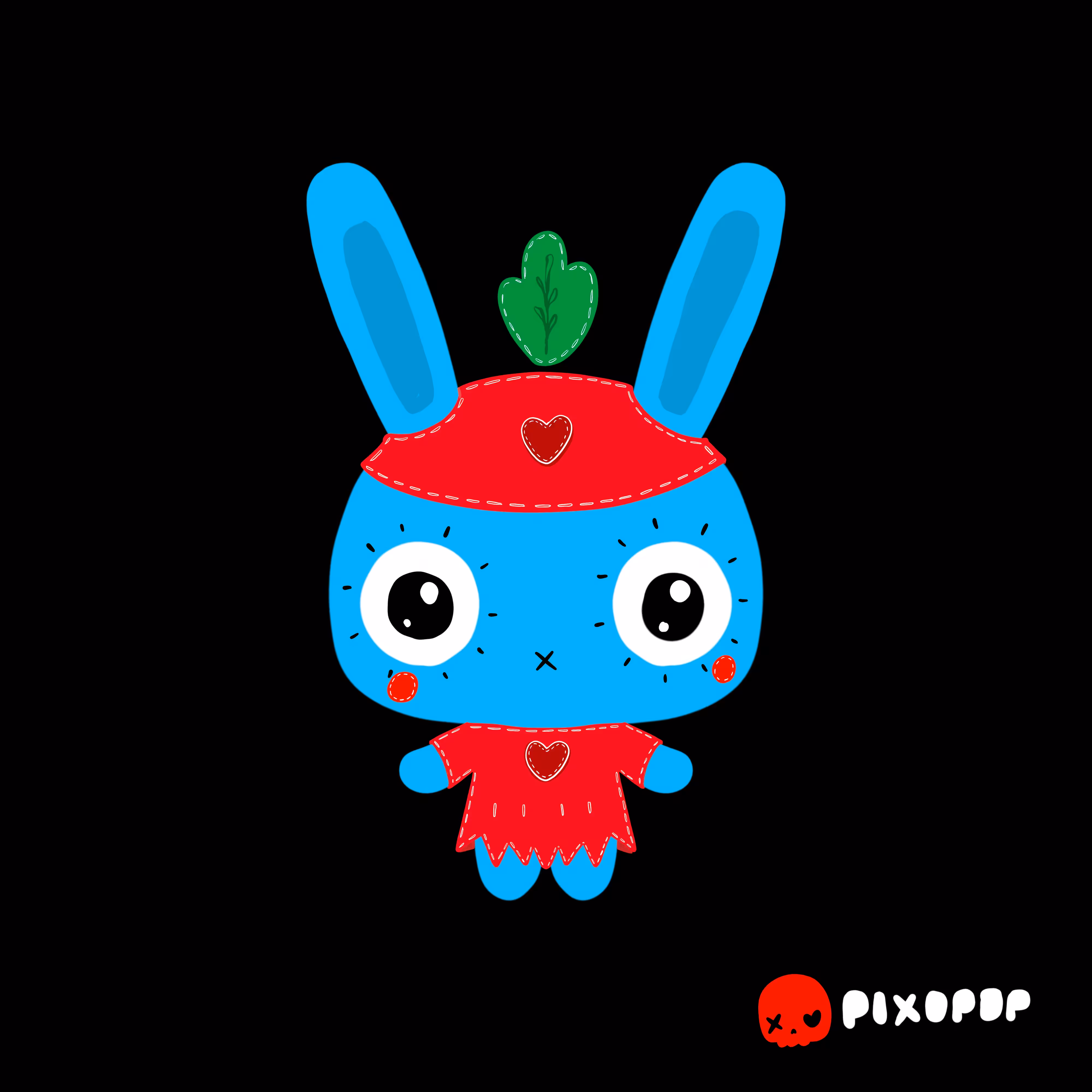 PIXOPOP CUTIES: Stitch Bunny #19