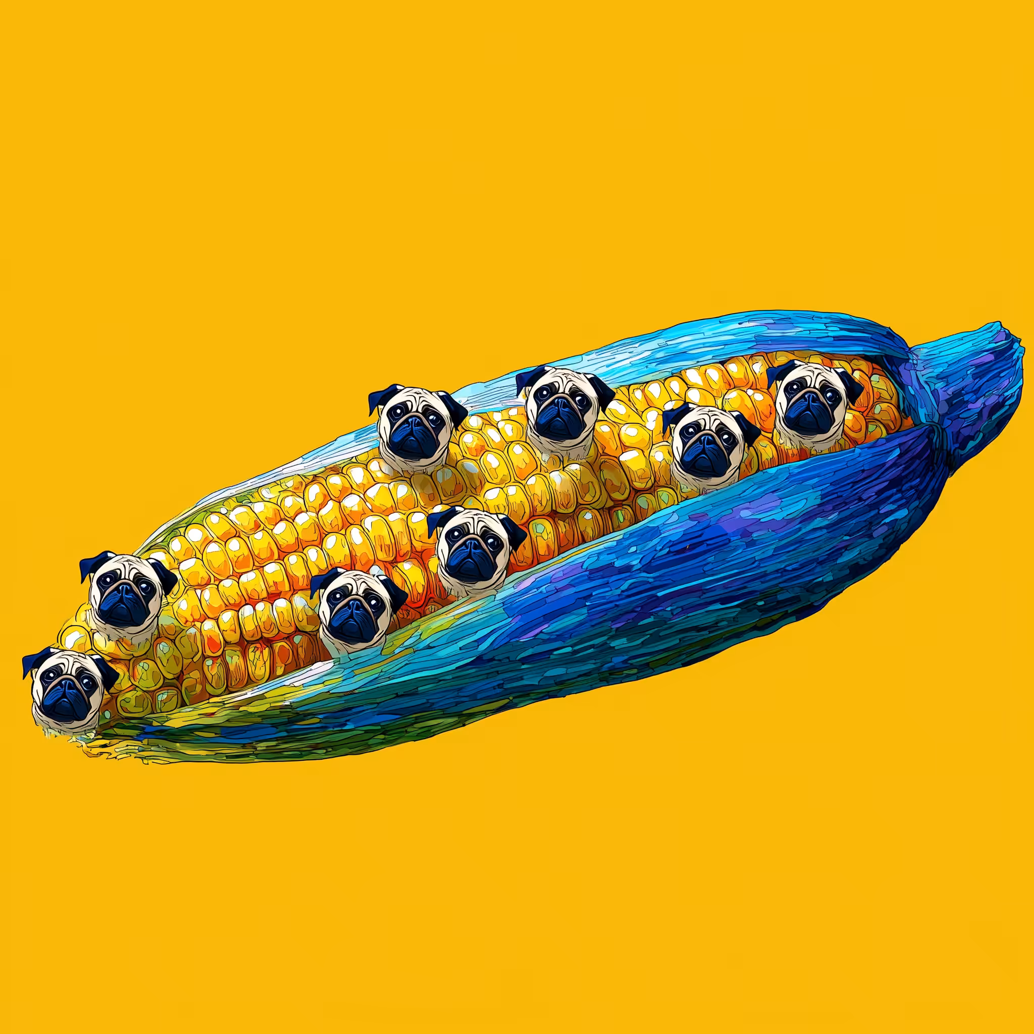 Pugcorn
