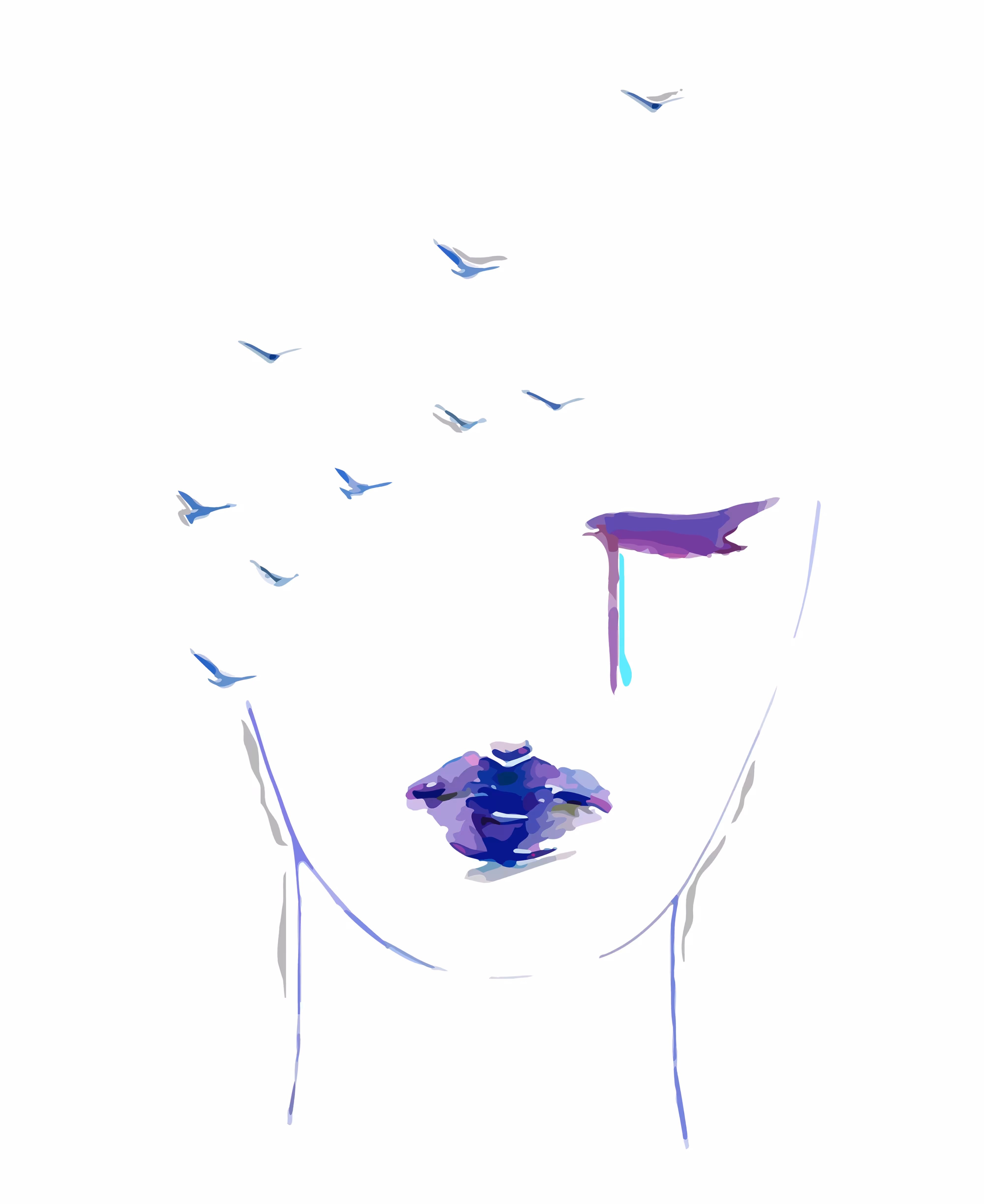 COLORFUL FACES COLLECTION #14