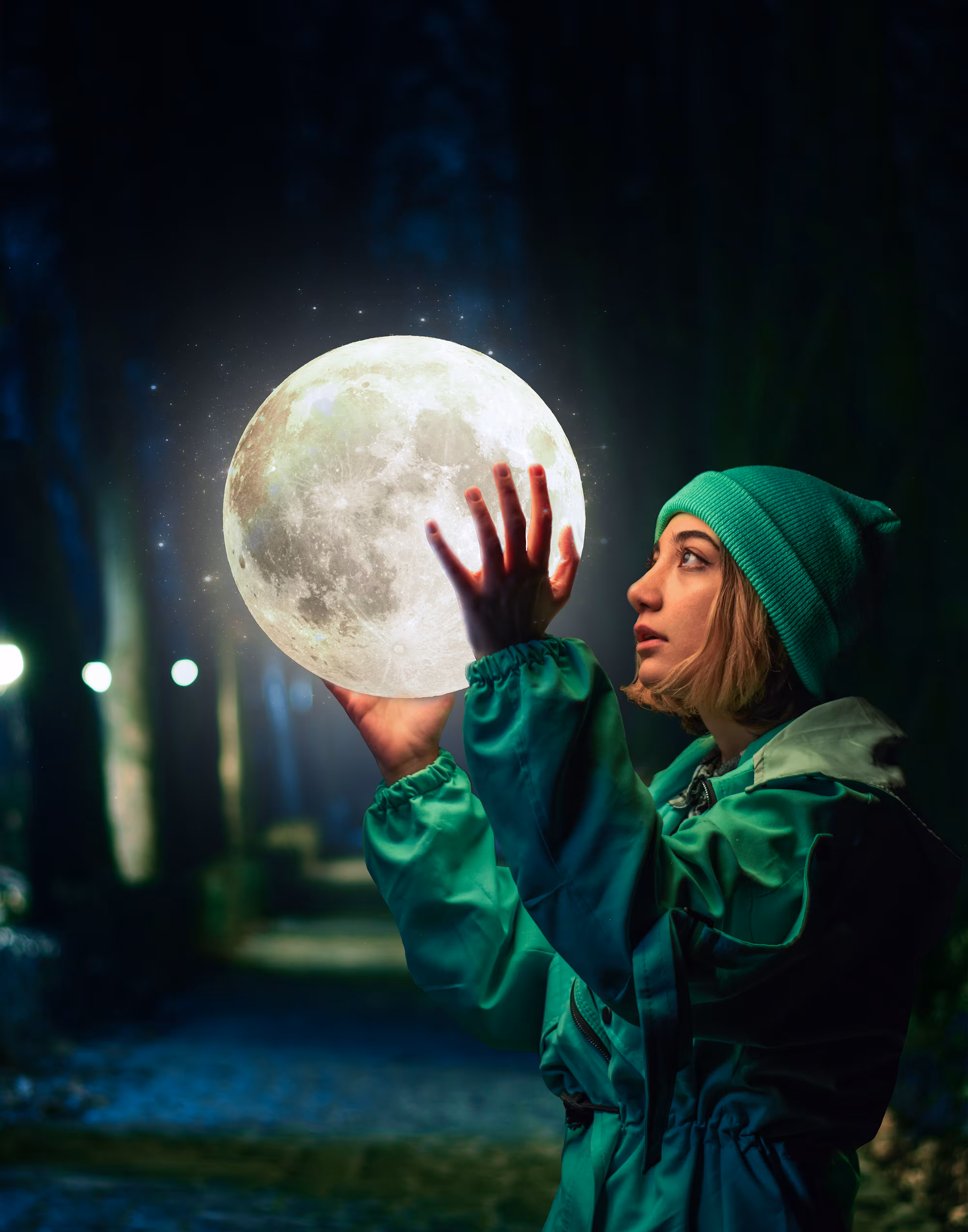 too the moon