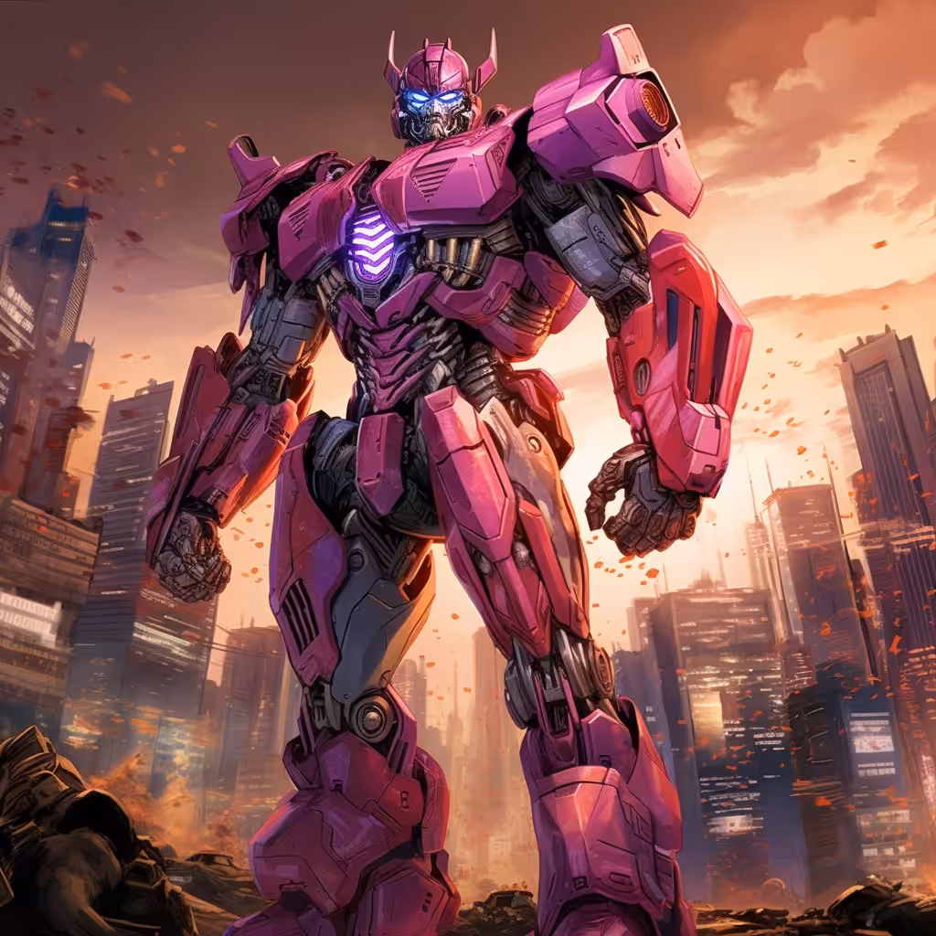 The lost peaceful robot