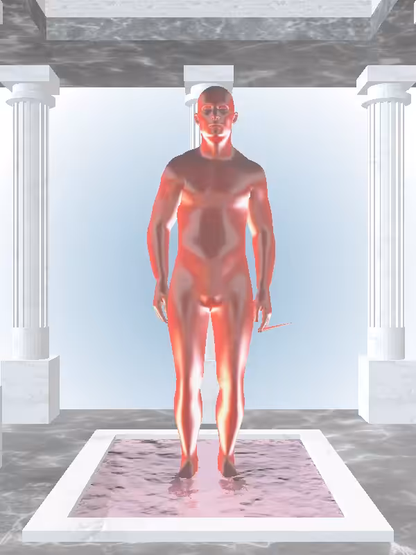 HeavenComputer: The Jumping Bright Red Man #6876