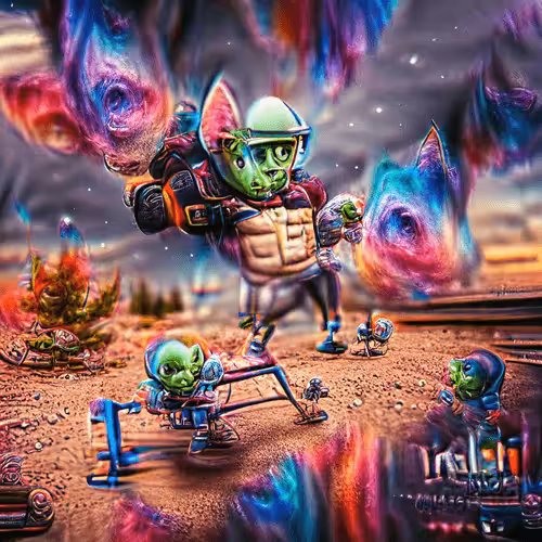 Polygon Promo Album: Interstellar Goblin Training