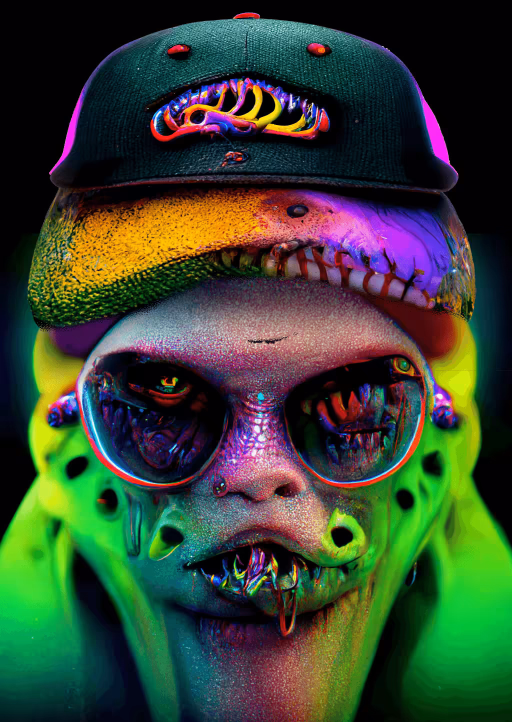 Trippy Lizard #12