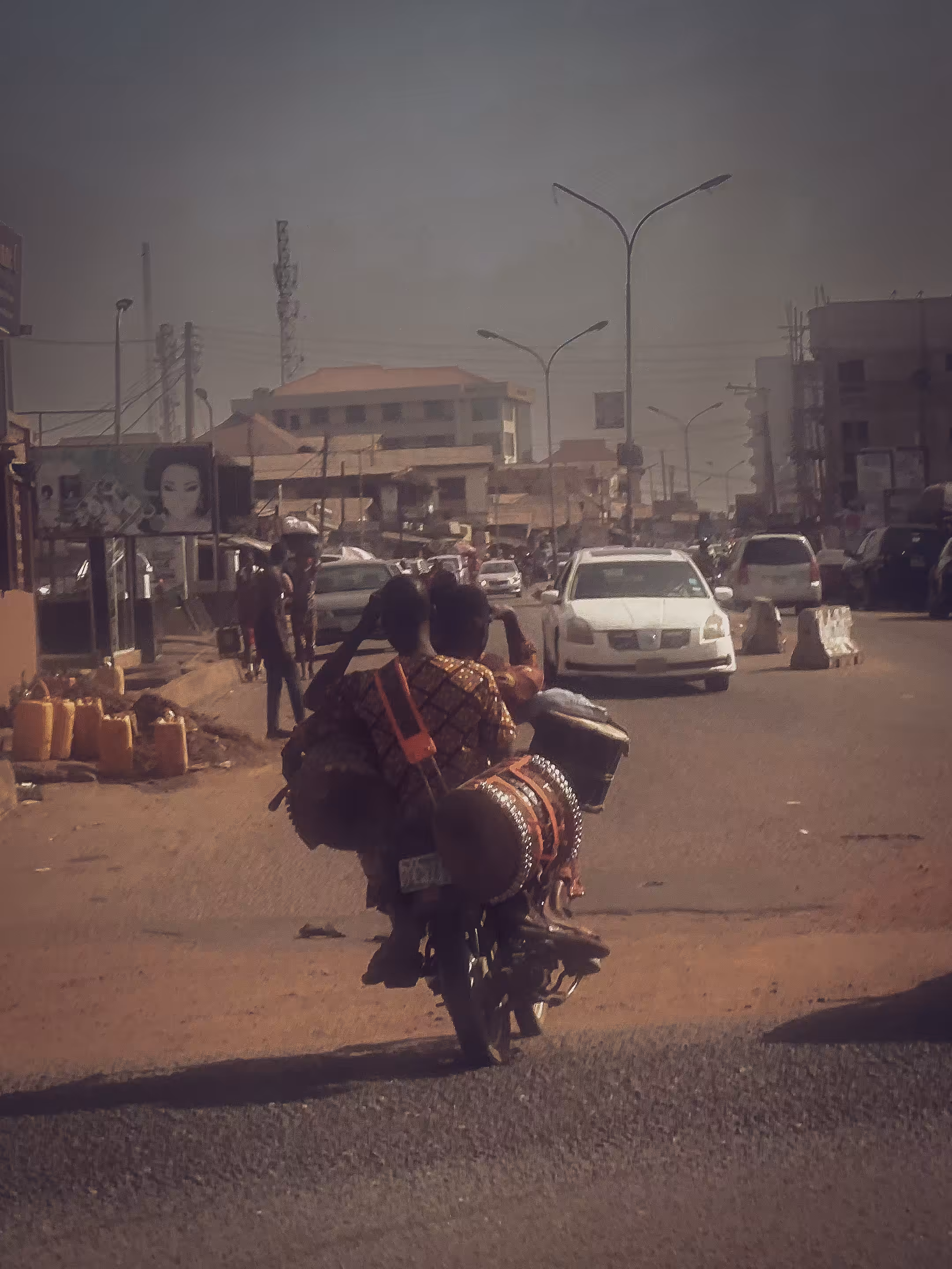 The drummers hustle 