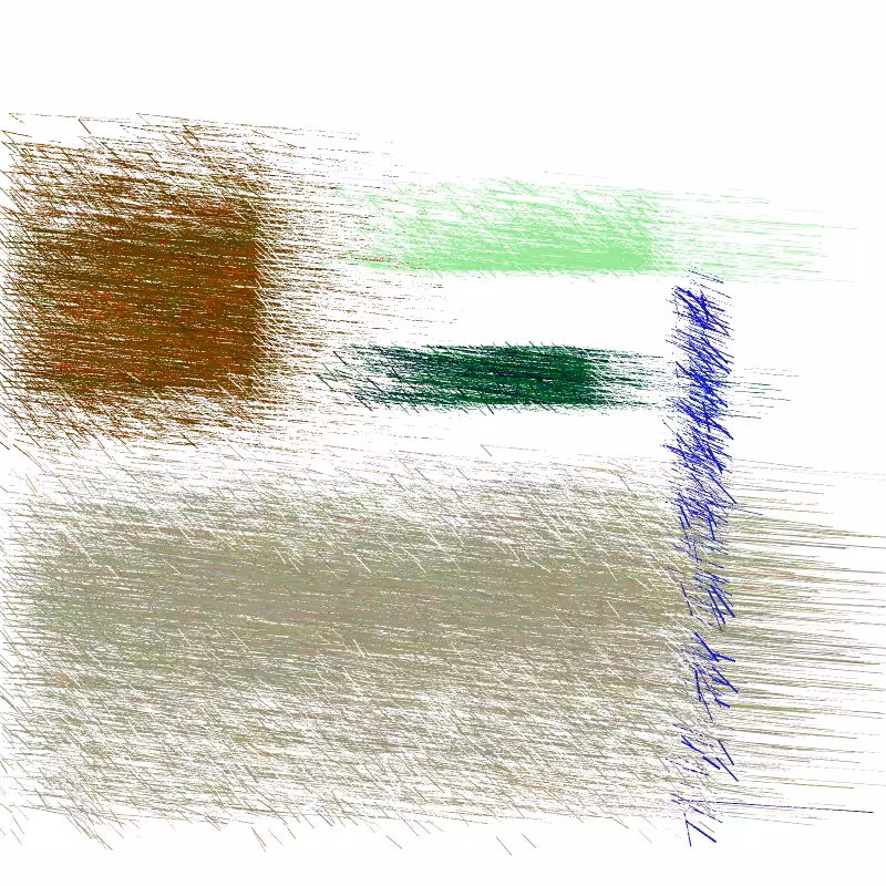 Sketching on Mondrian #3