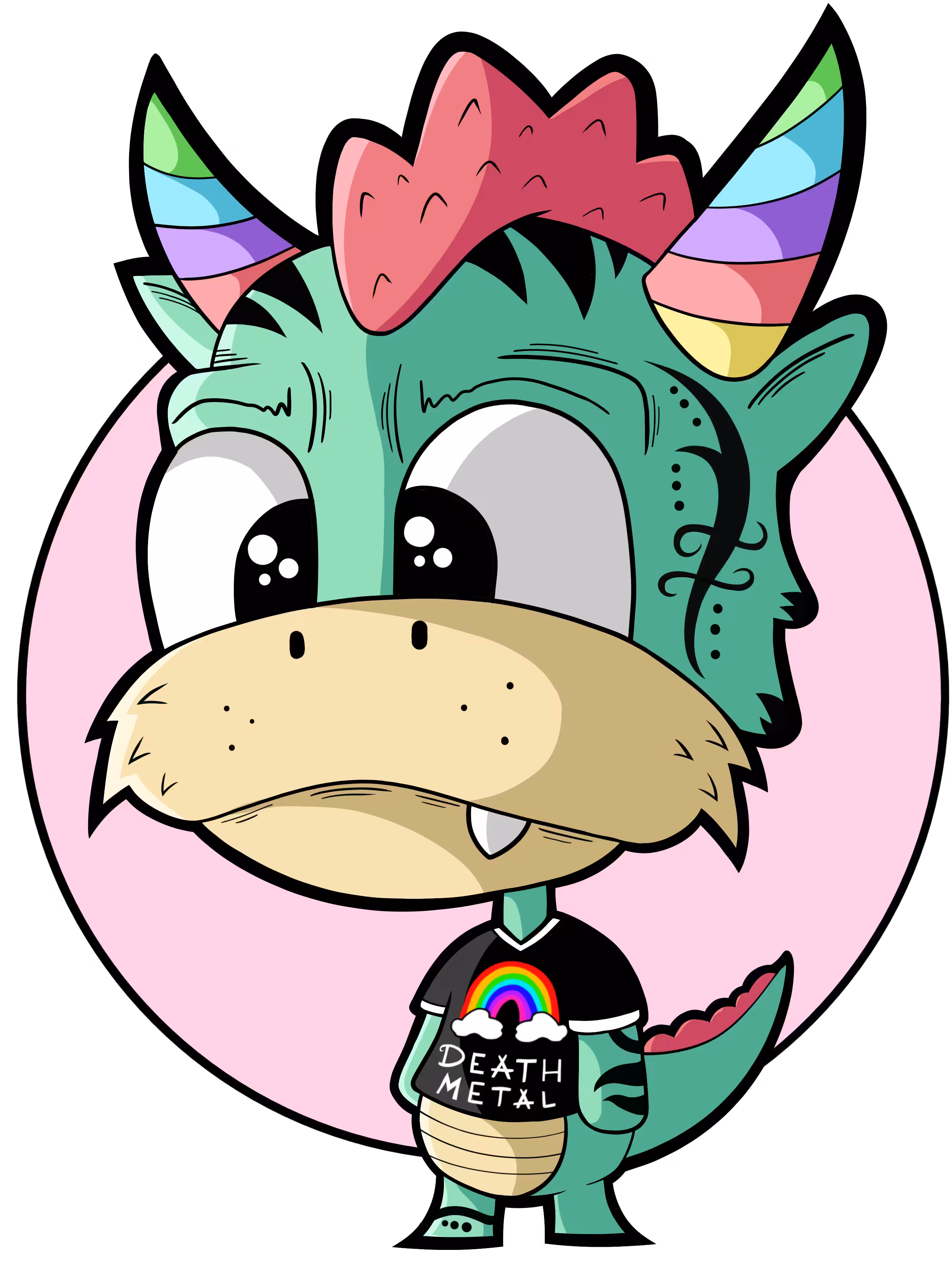 the death metal dragon