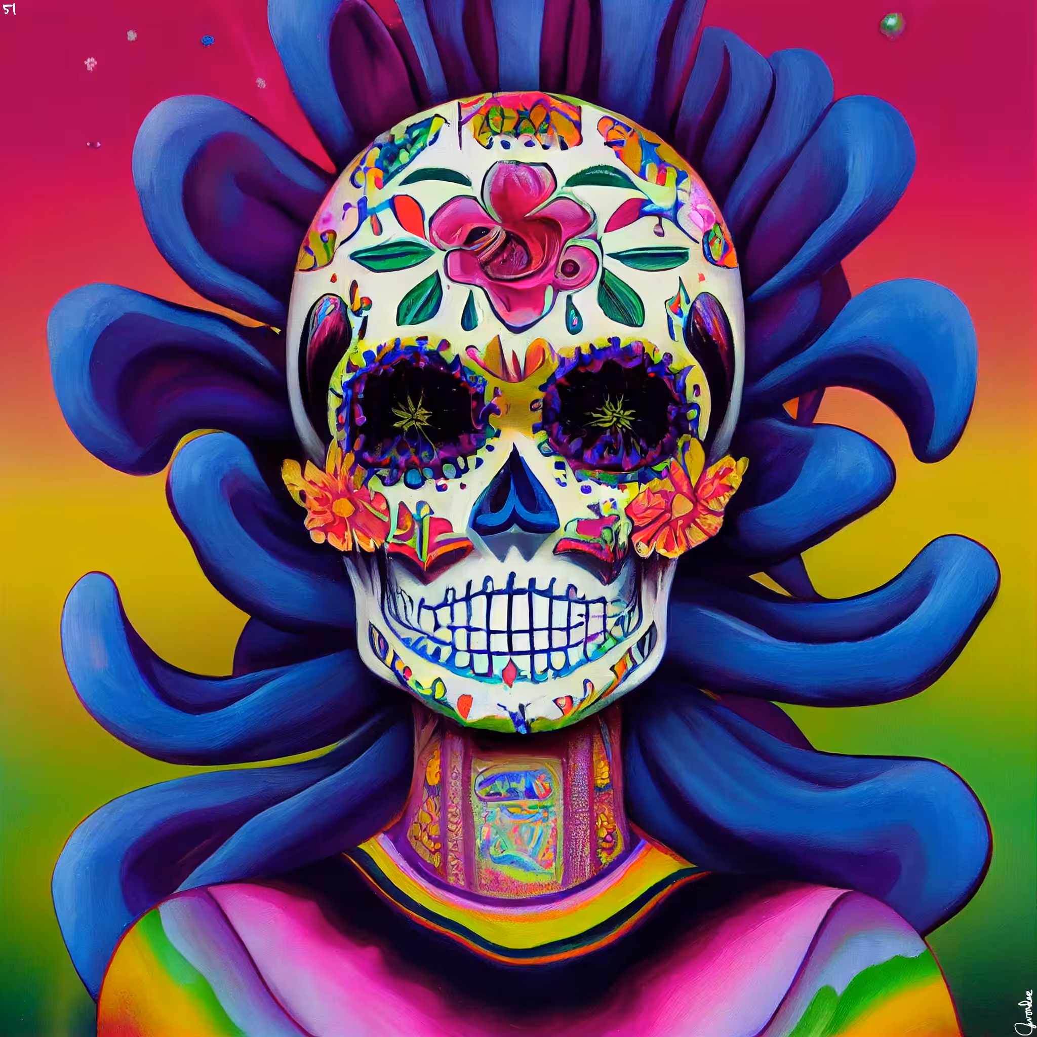 sugar skull #51