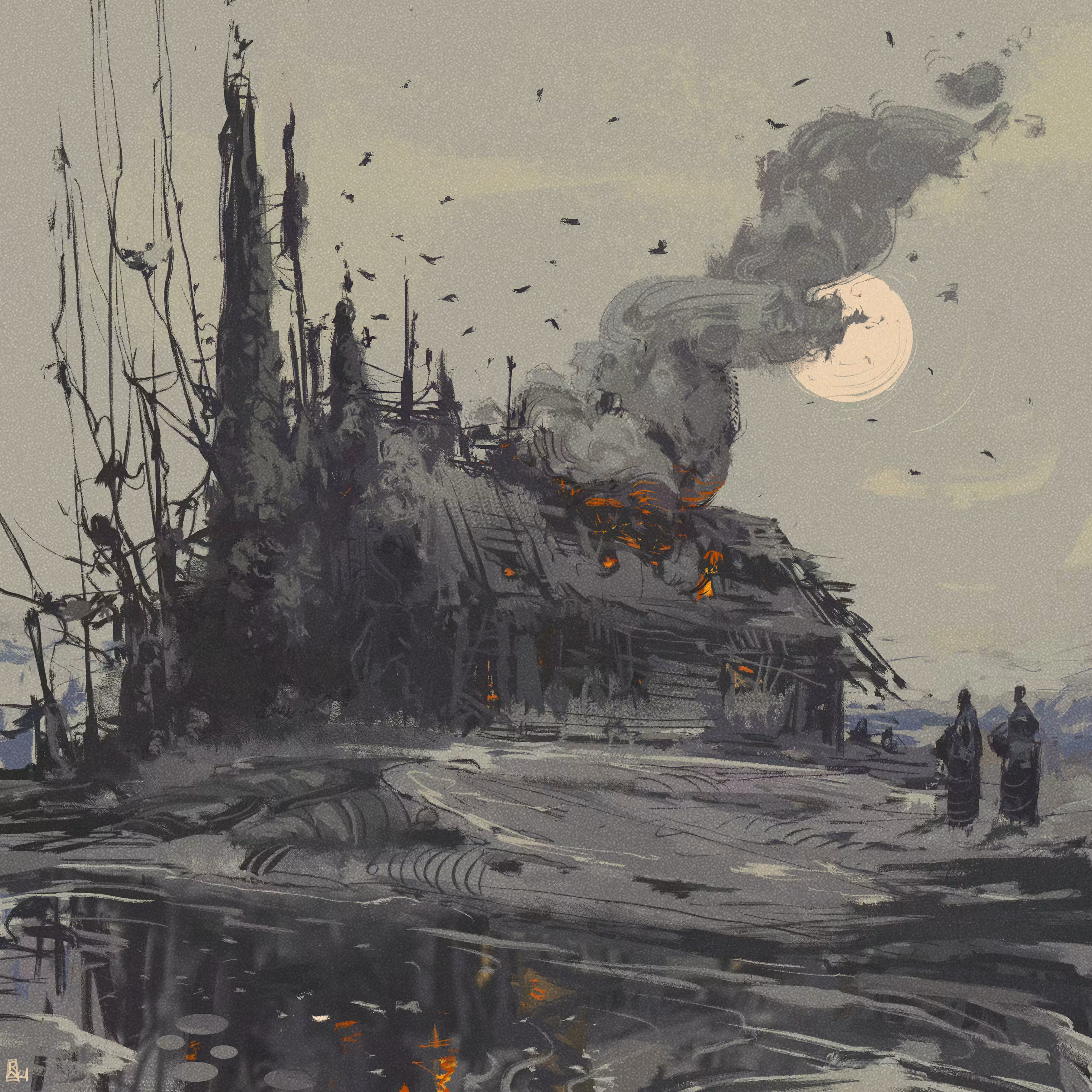 Burning House