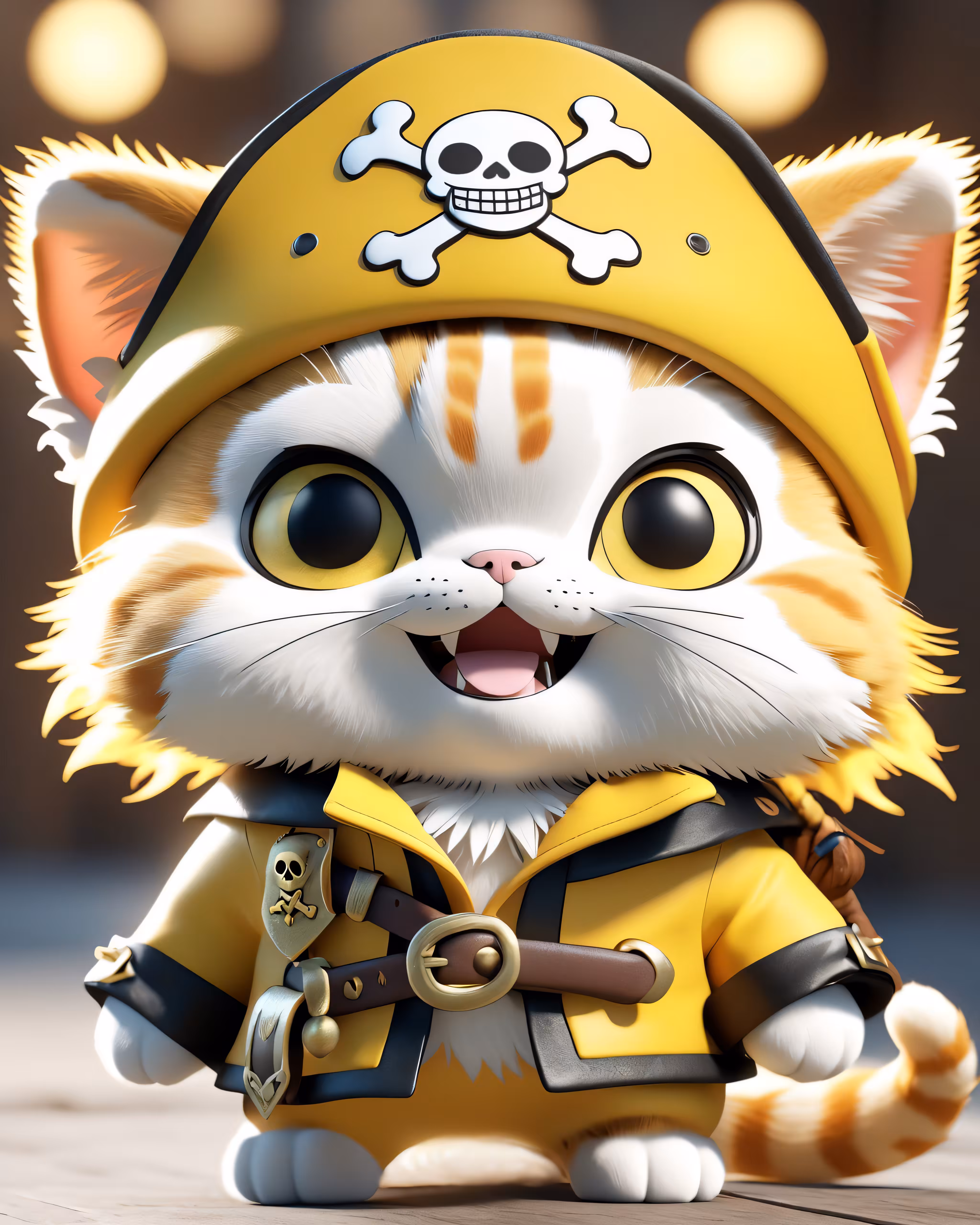 Fluffy Captain