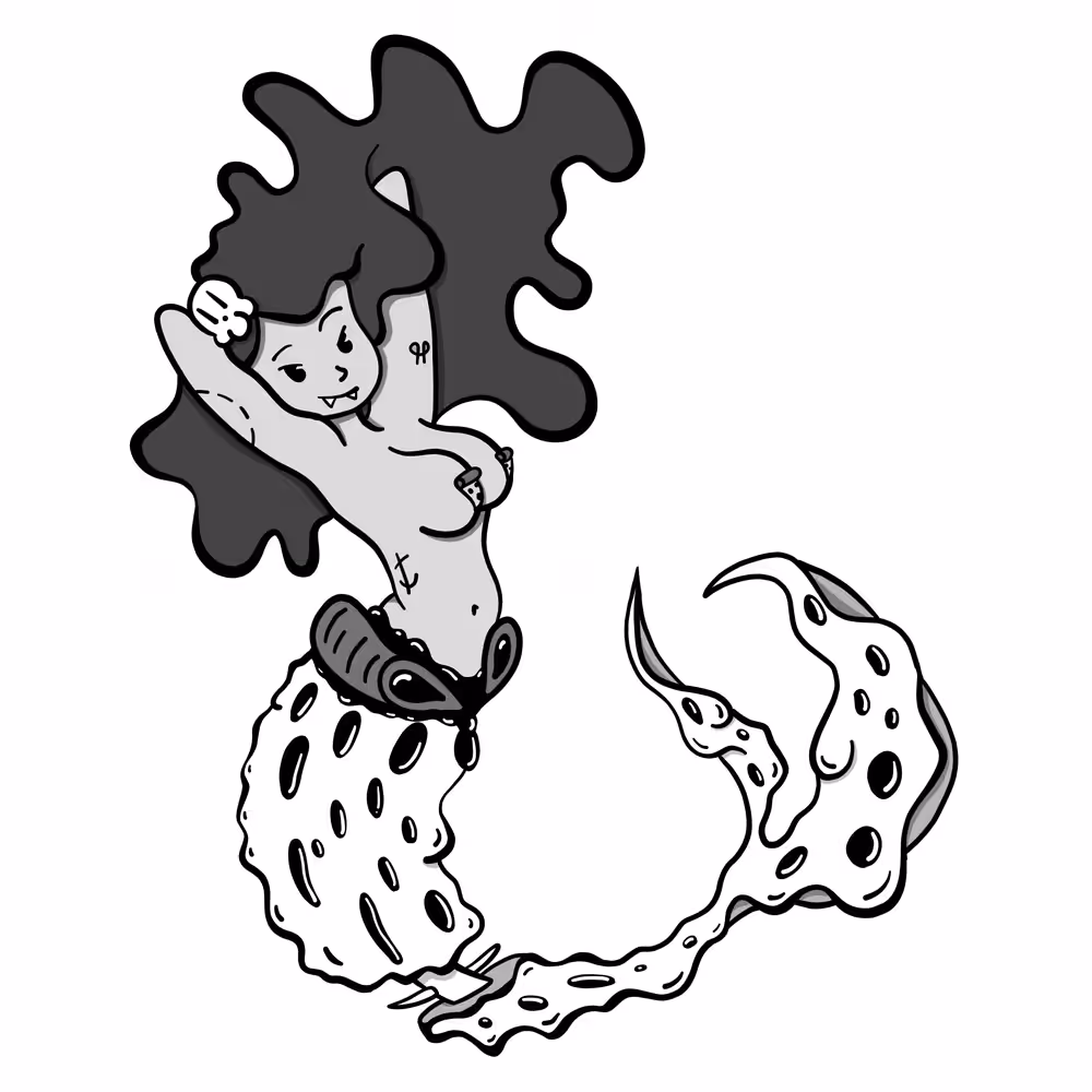 The Pizza Mermaid #1