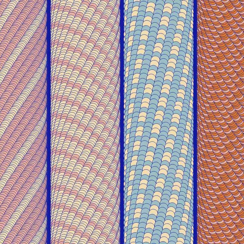 Patterns of infinity colorized #14
