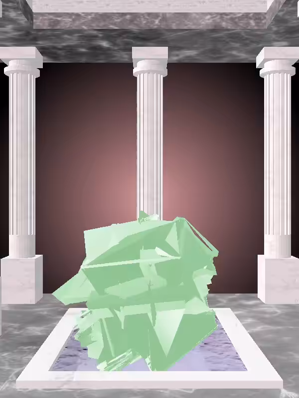 HeavenComputer: The Crawling Normie Green Man #2803