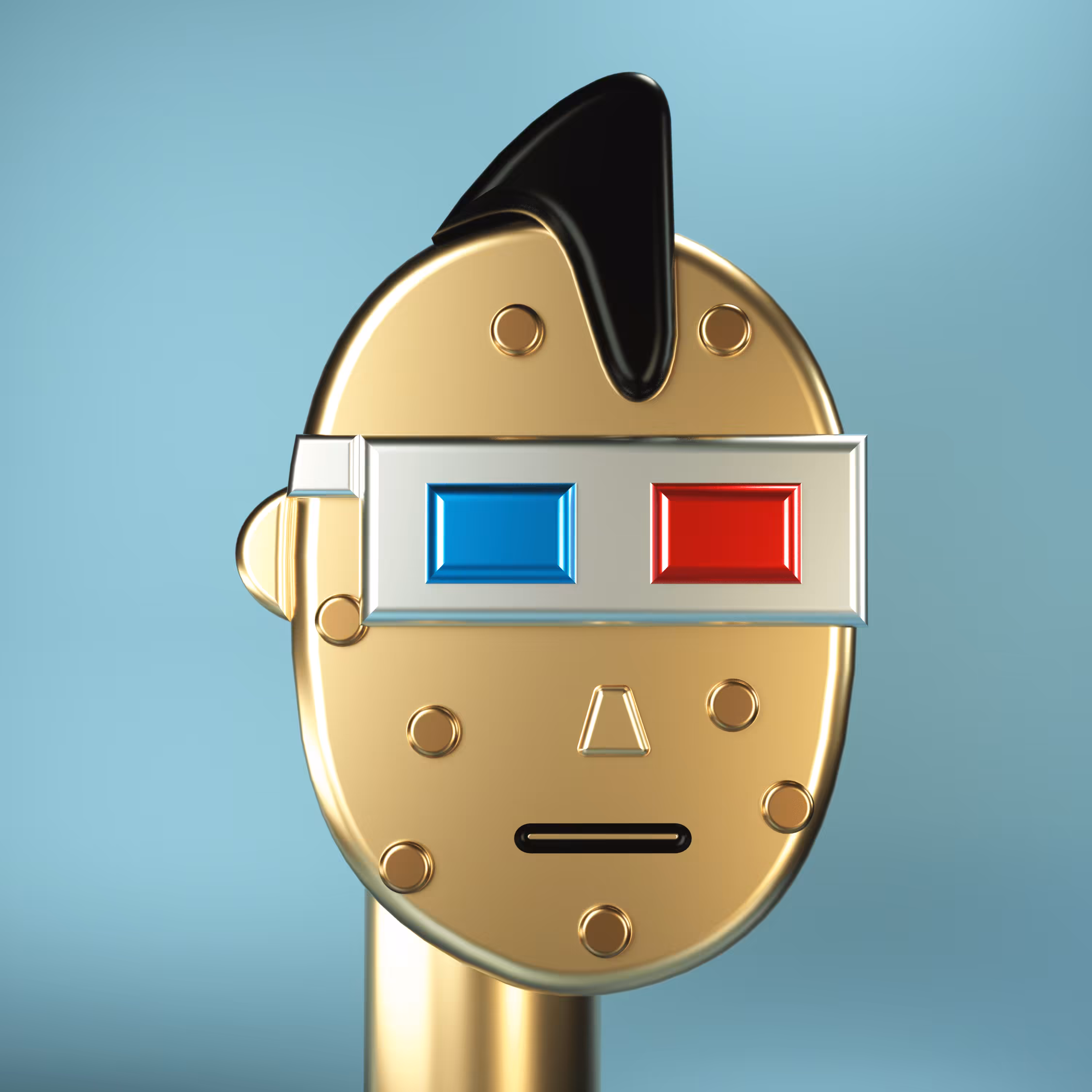 3D Chrome Punk #0141
