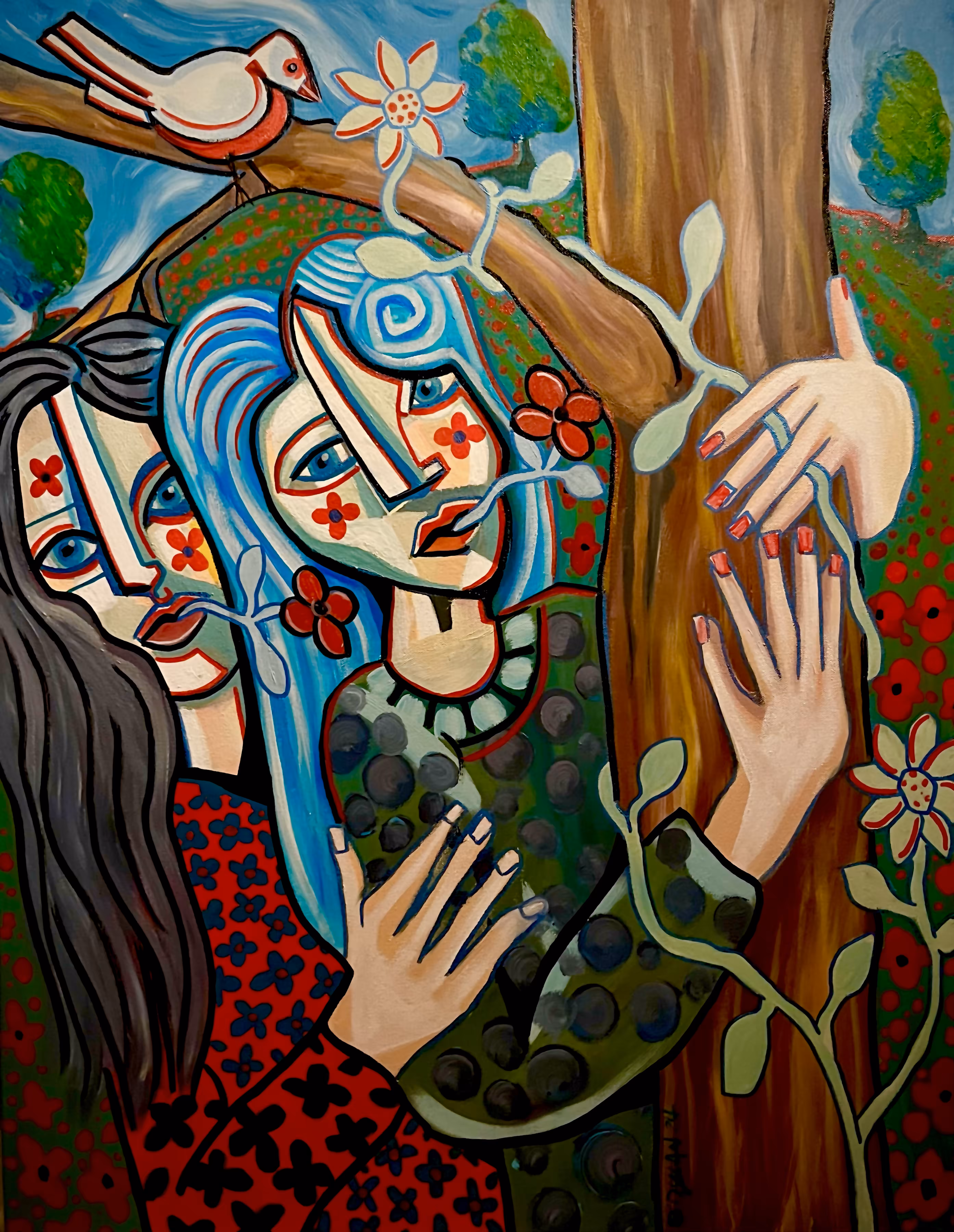 We Hide behind the Oak