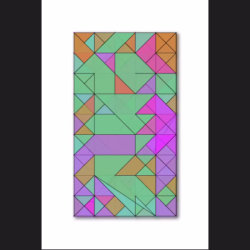 Stained Frame #45