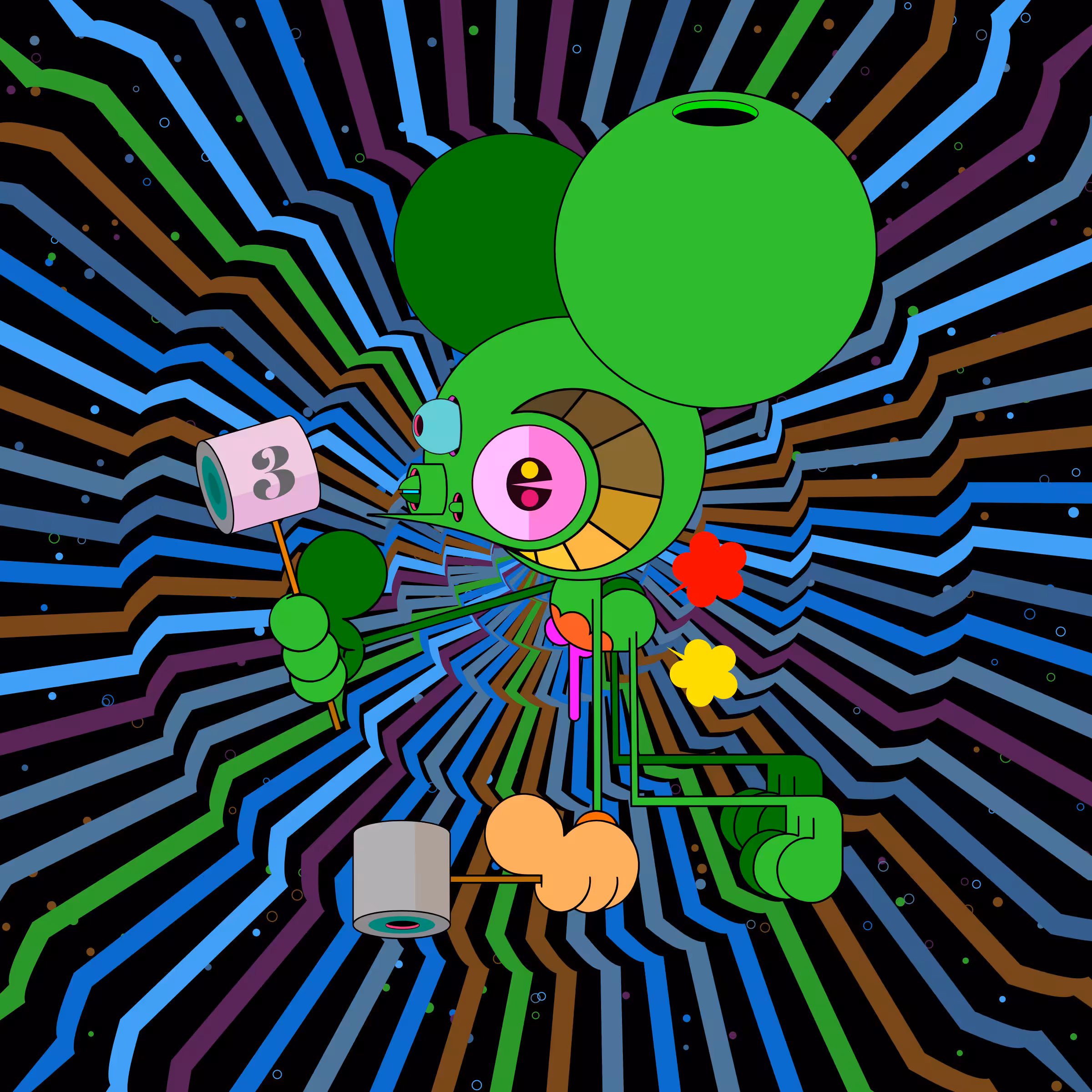 Neogen Space Monkeys #127