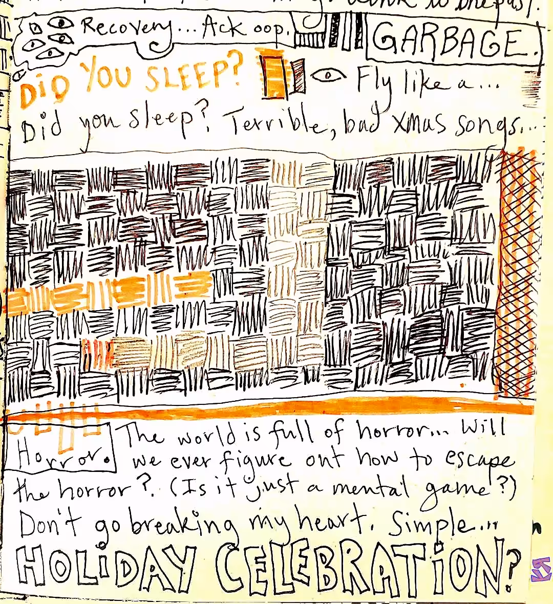 MANIFESTATIONS (2026): "Did You Sleep?" by Richard F. Yates (Holy Fool)