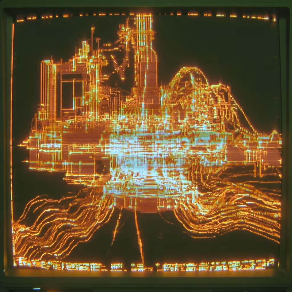 Amber Phosphor 1975