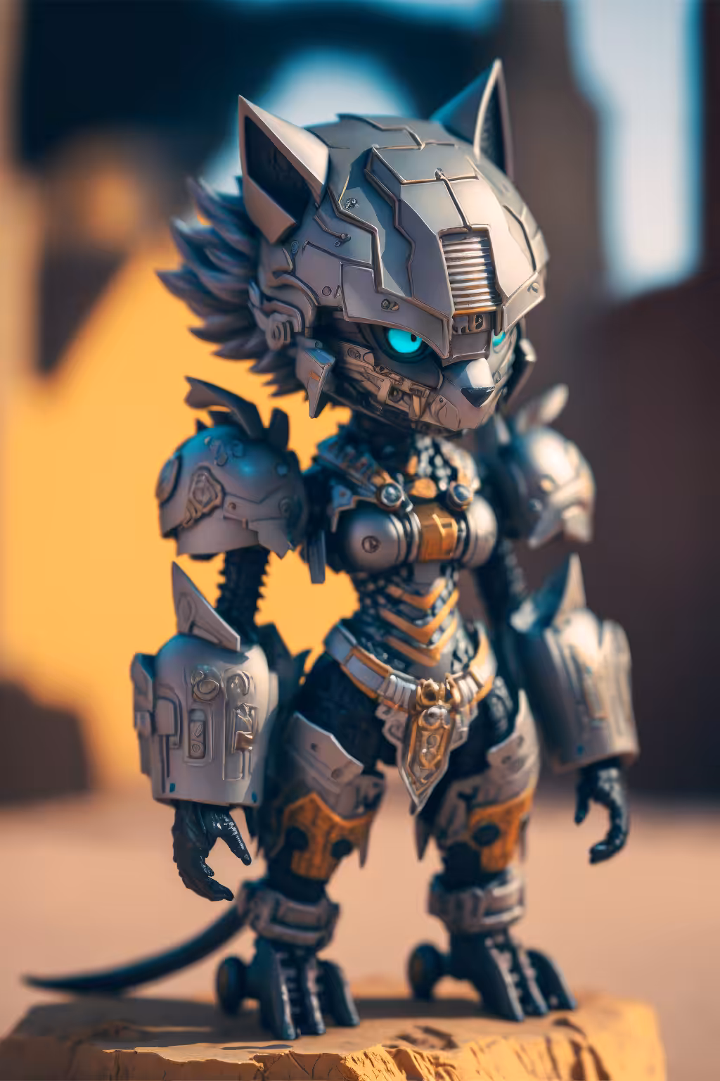 Sentry Wolves: Luna