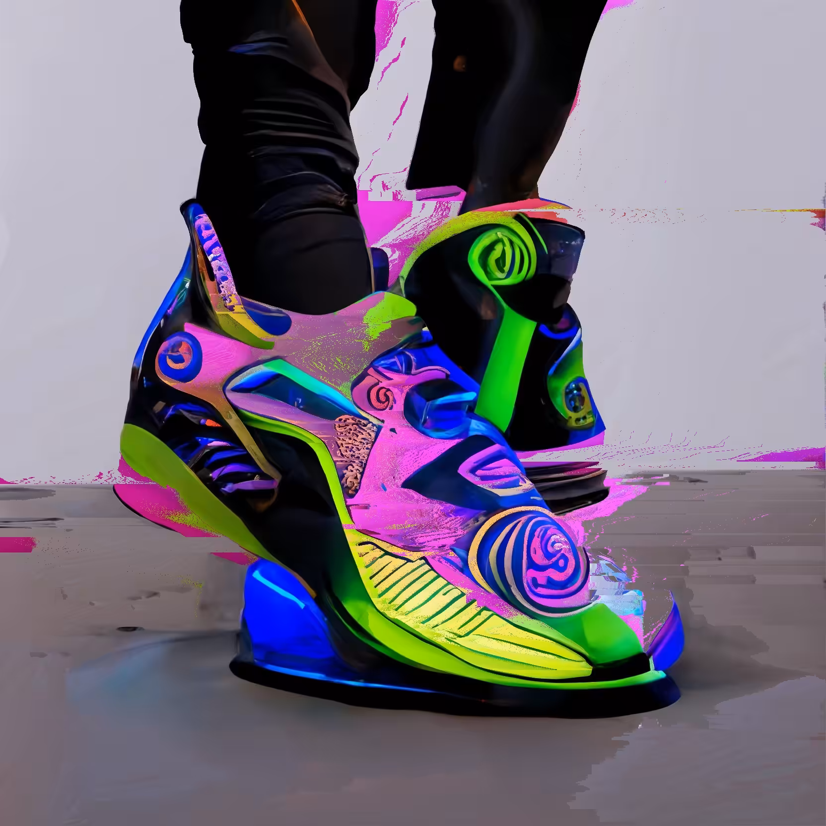 Mid-Cyber Century (glow in the darks)