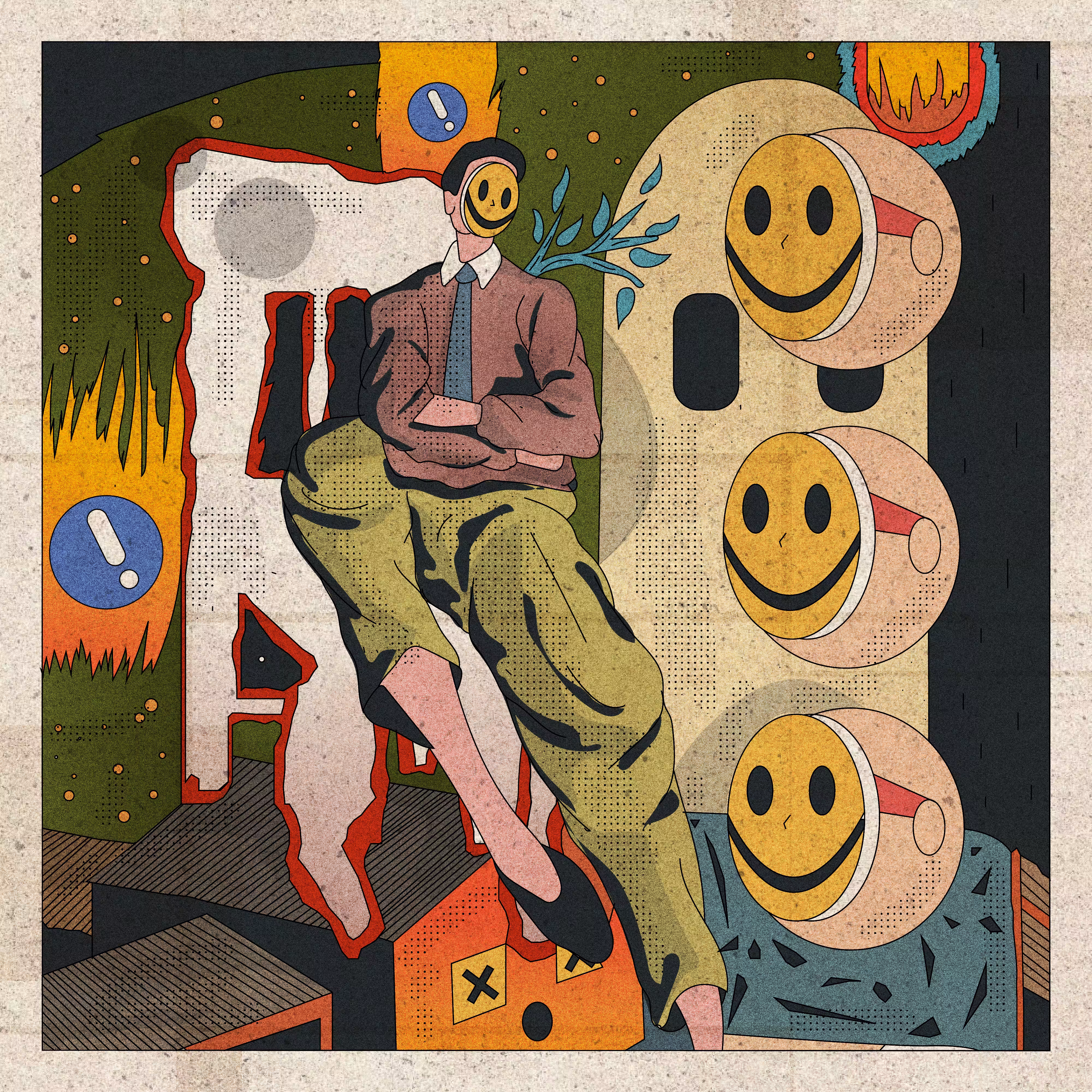 CLIMATE CRISIS COLLECTION: SMILE ON FIRE